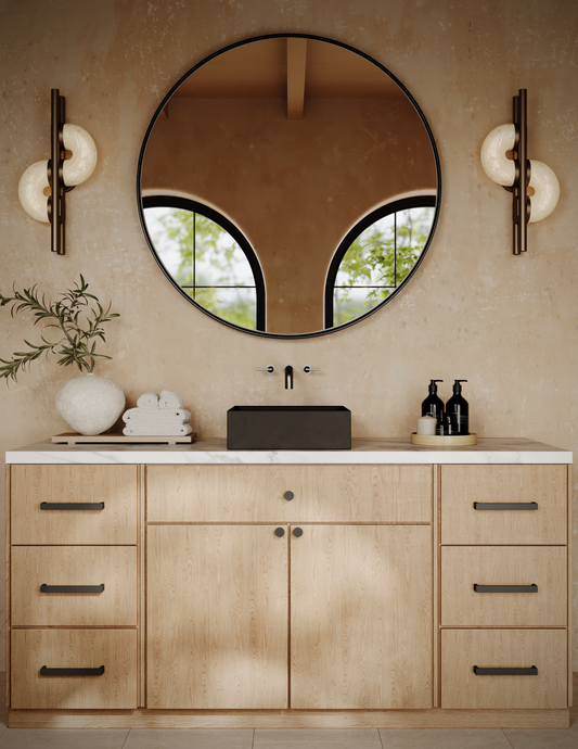 NOVA Square Vessel Sink // ZEITLOS Collection