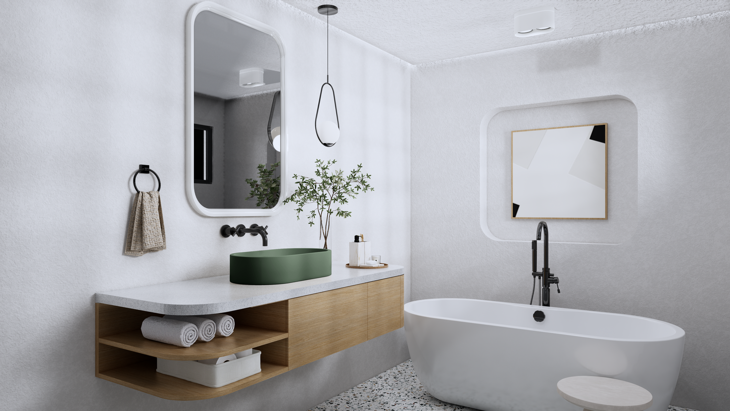 ARO Oval Vessel Sink // ZEITLOS Collection