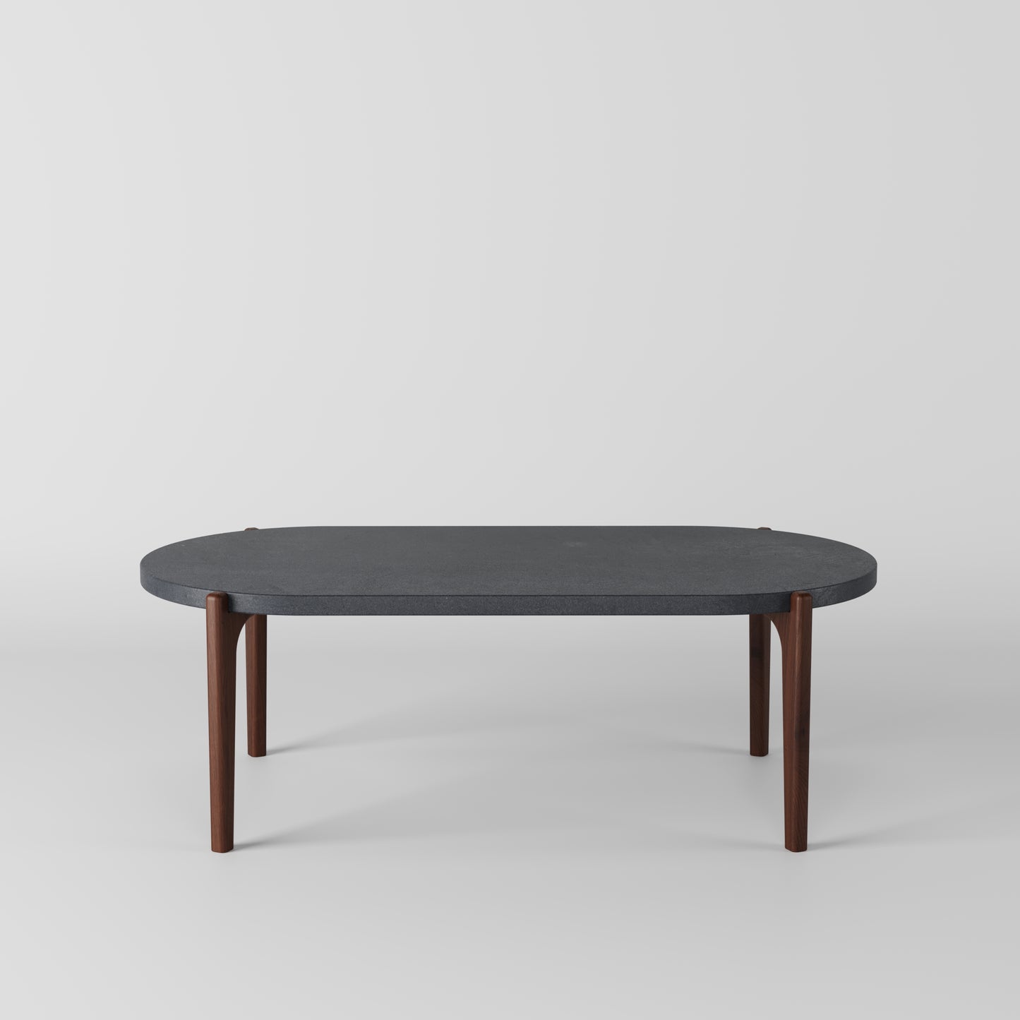 EERO Oval Concrete Coffee Table // RUNDEN Collection