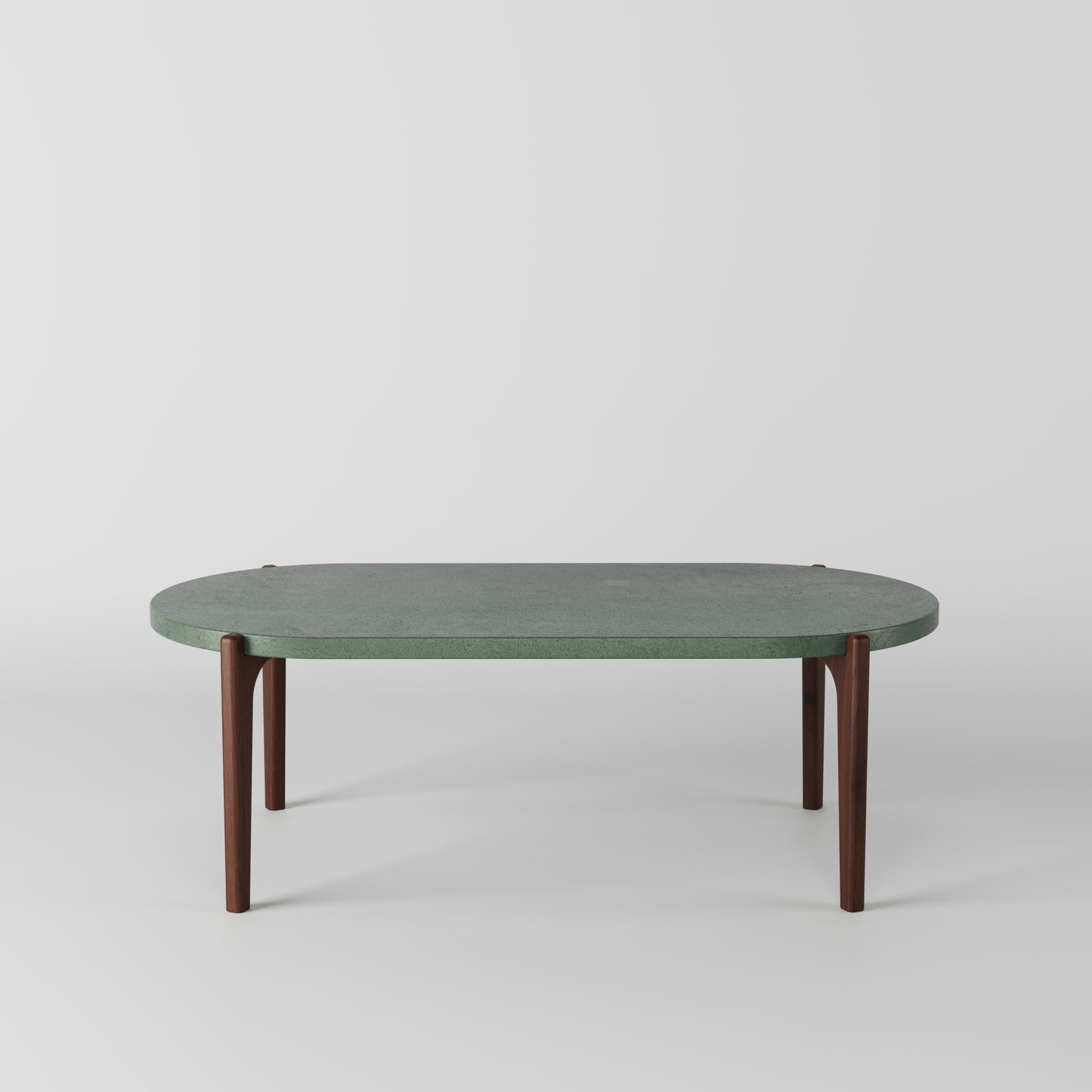 EERO Oval Concrete Coffee Table // RUNDEN Collection