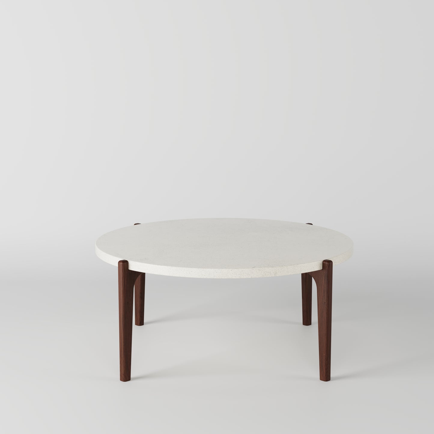 ENZO Round Concrete Coffee Table // RUNDEN Collection