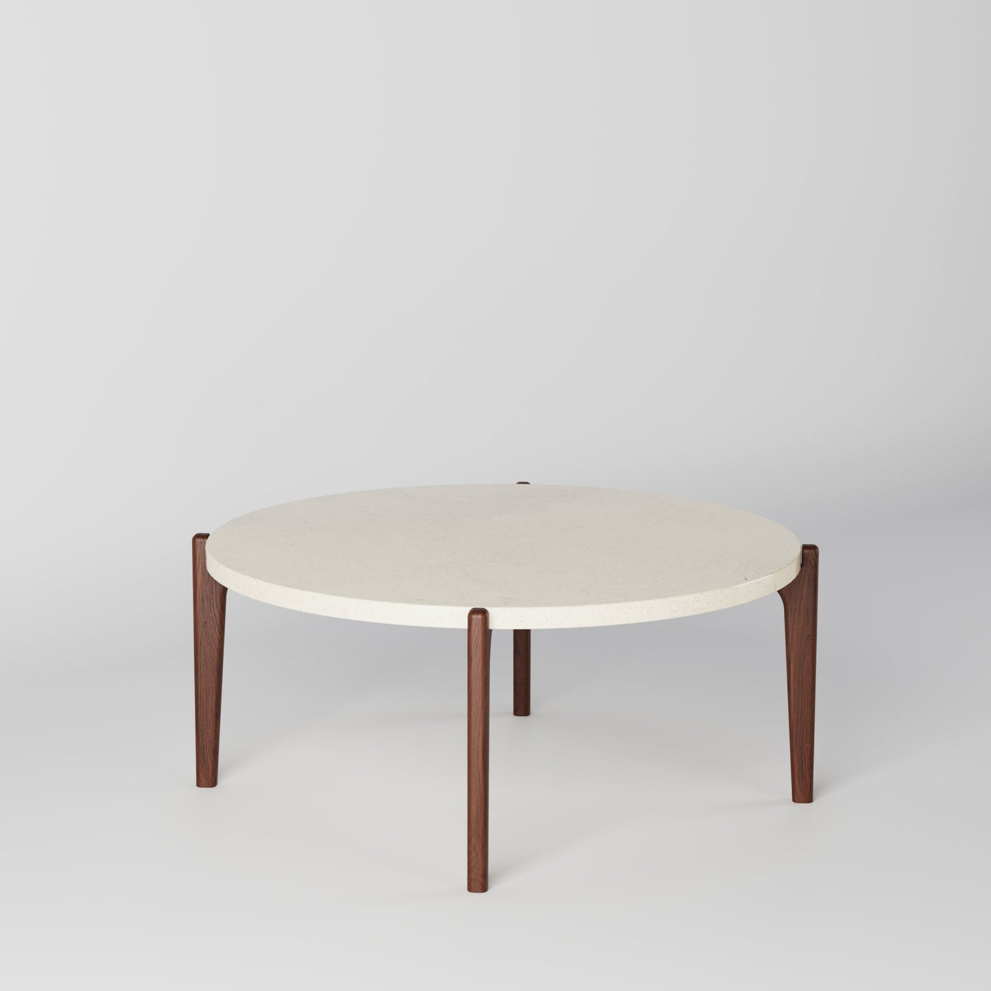 ENZO Round Concrete Coffee Table // RUNDEN Collection