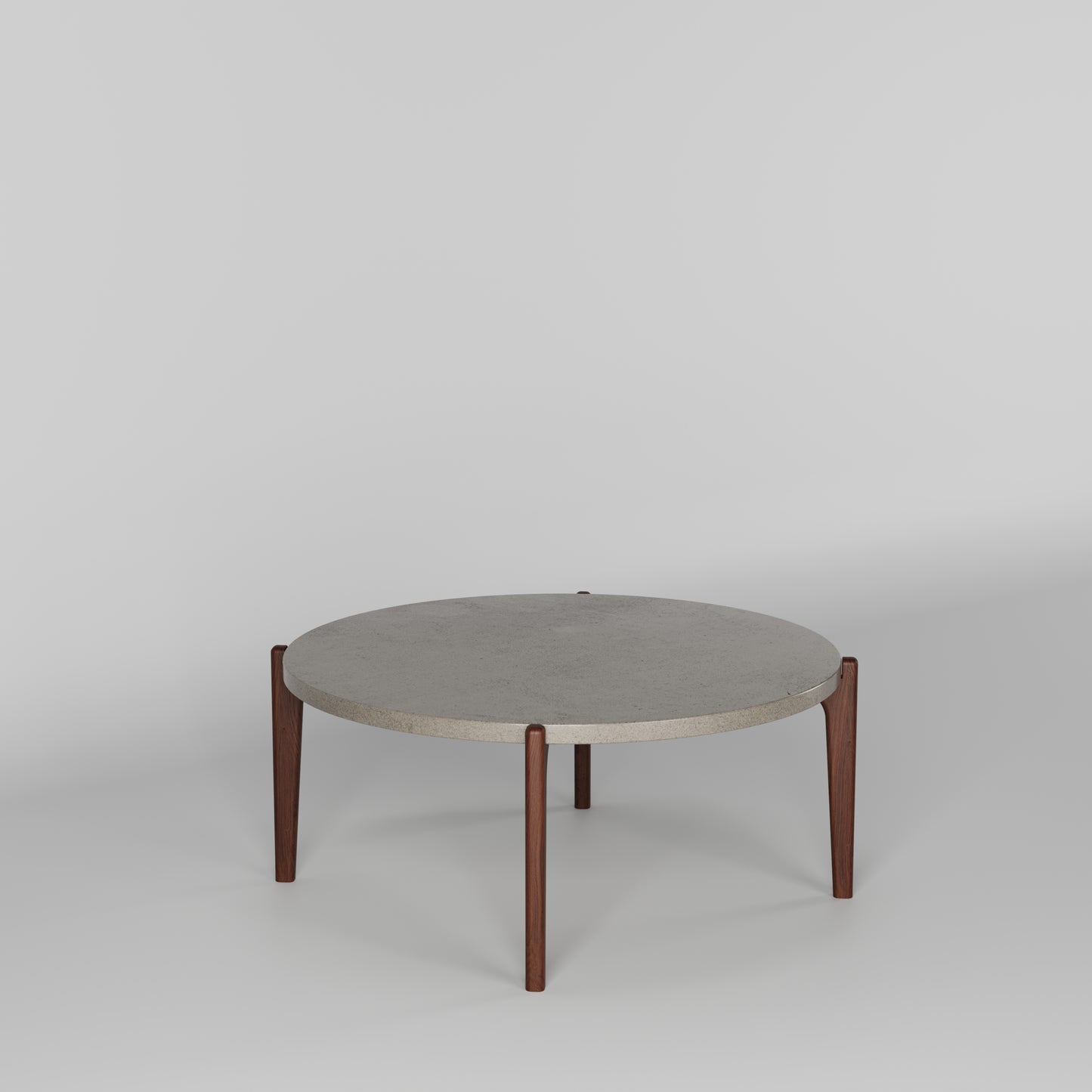 ENZO Round Concrete Coffee Table // RUNDEN Collection