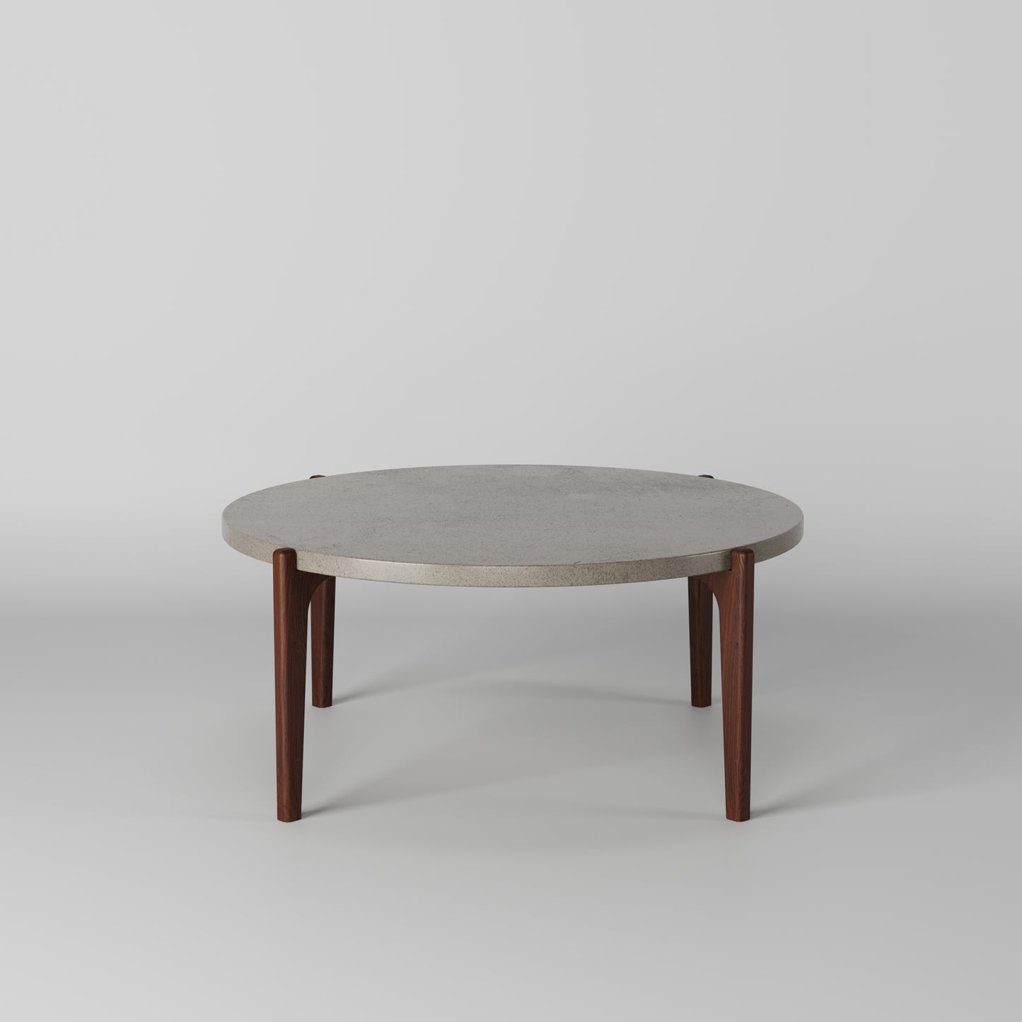 ENZO Round Concrete Coffee Table // RUNDEN Collection