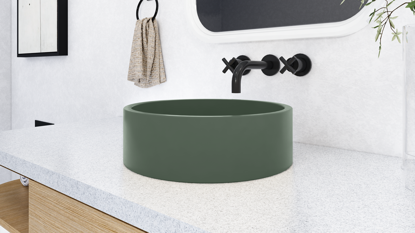 JAS Round Vessel Sink // ZEITLOS Collection