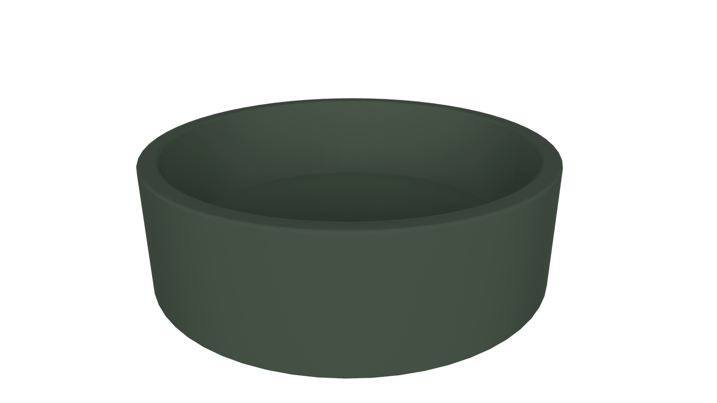 JAS Round Vessel Sink // ZEITLOS Collection