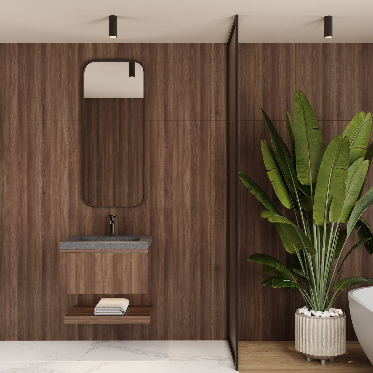 Single Ramp Vanity Top Sink // KOMPLETT Collection