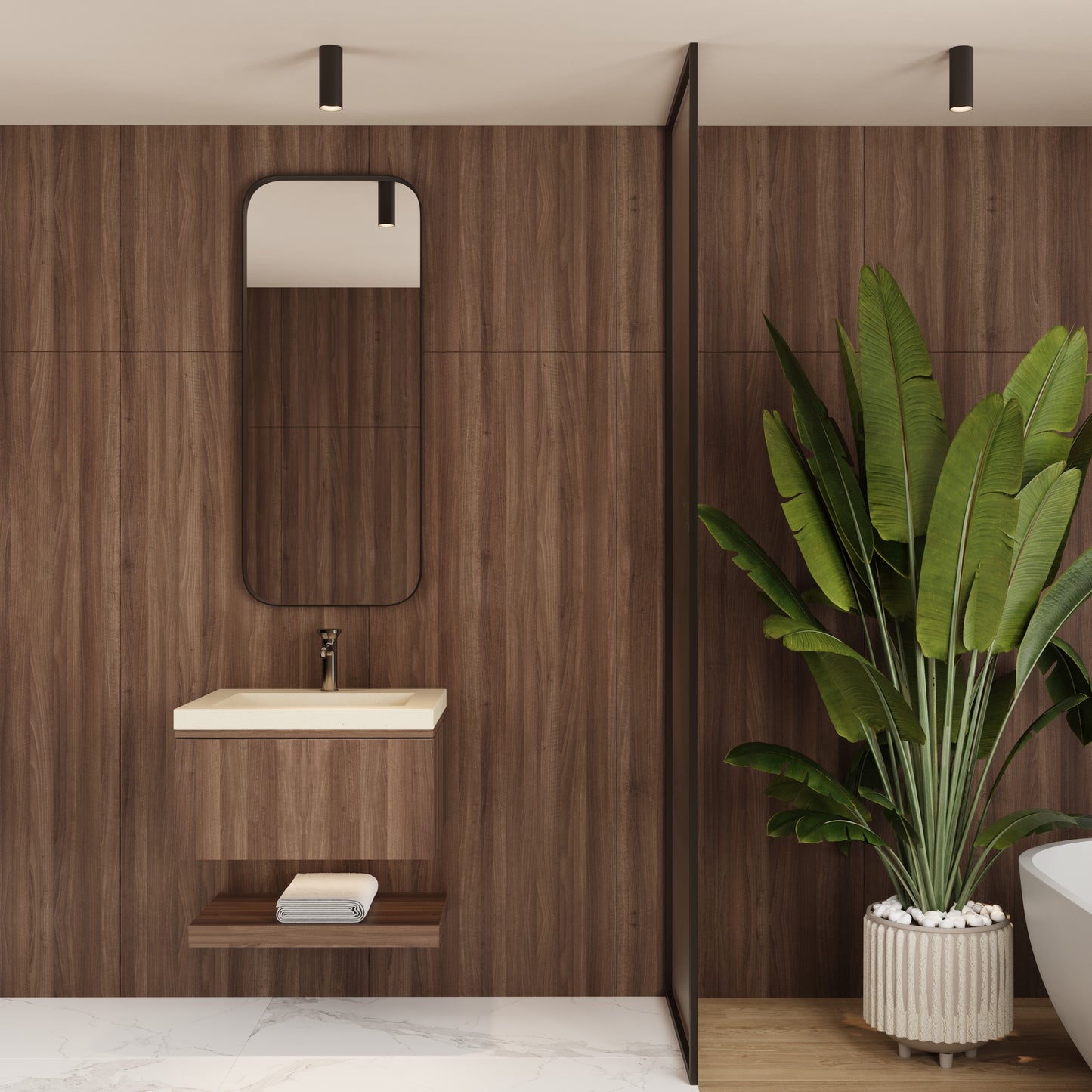 Single Ramp Vanity Top Sink // KOMPLETT Collection