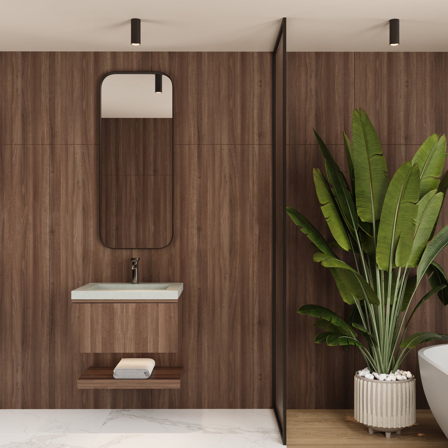Single Ramp Vanity Top Sink // KOMPLETT Collection