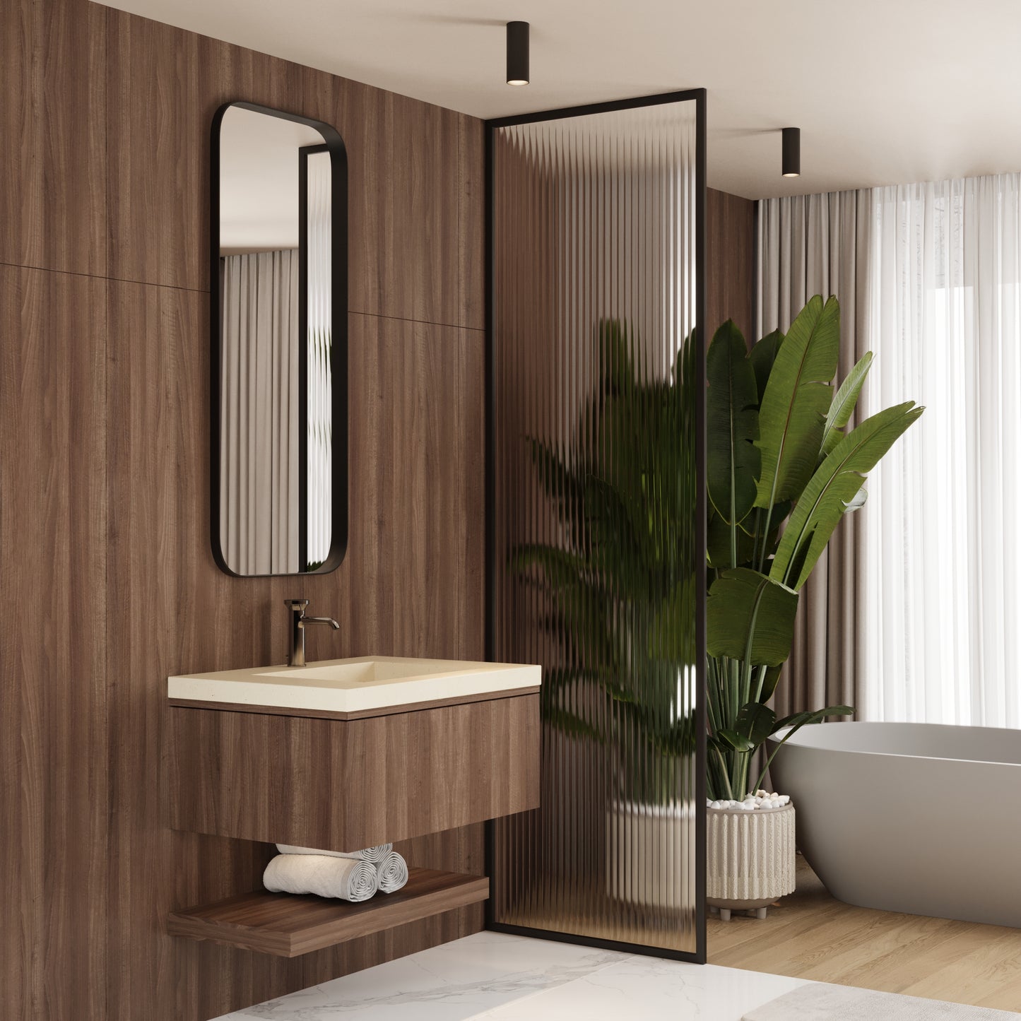 Single Ramp Vanity Top Sink // KOMPLETT Collection
