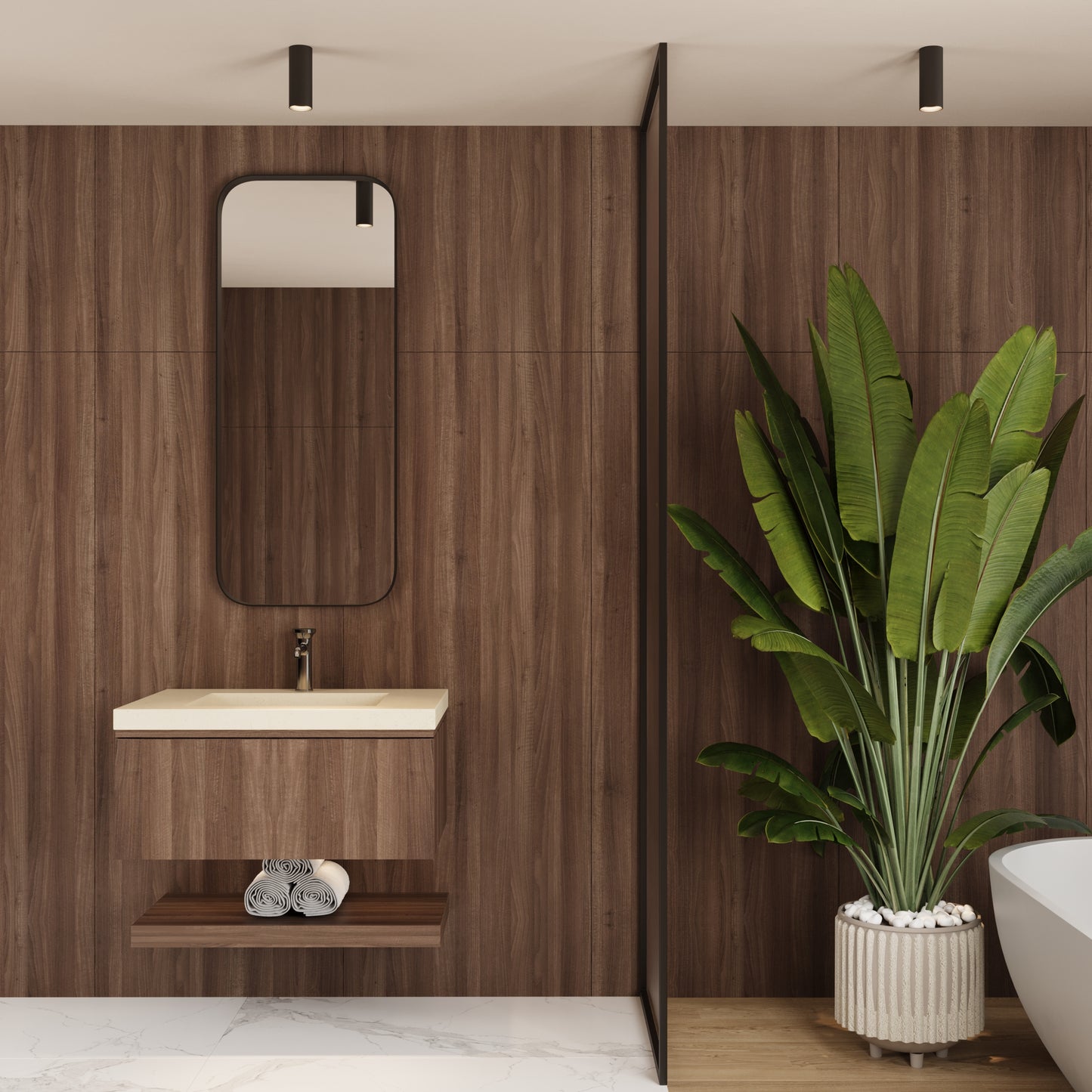 Single Ramp Vanity Top Sink // KOMPLETT Collection