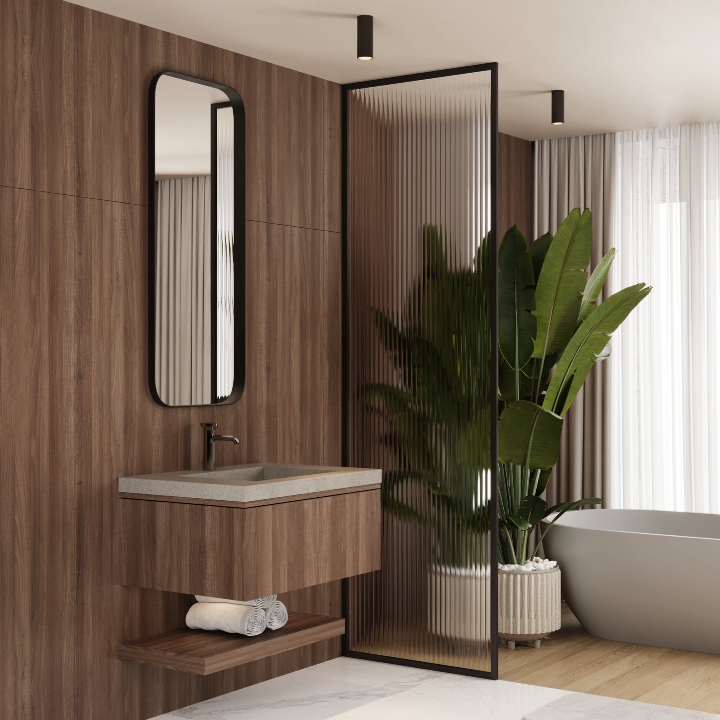 Single Ramp Vanity Top Sink // KOMPLETT Collection