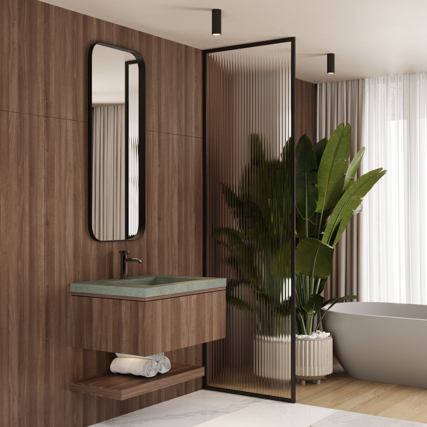Single Ramp Vanity Top Sink // KOMPLETT Collection