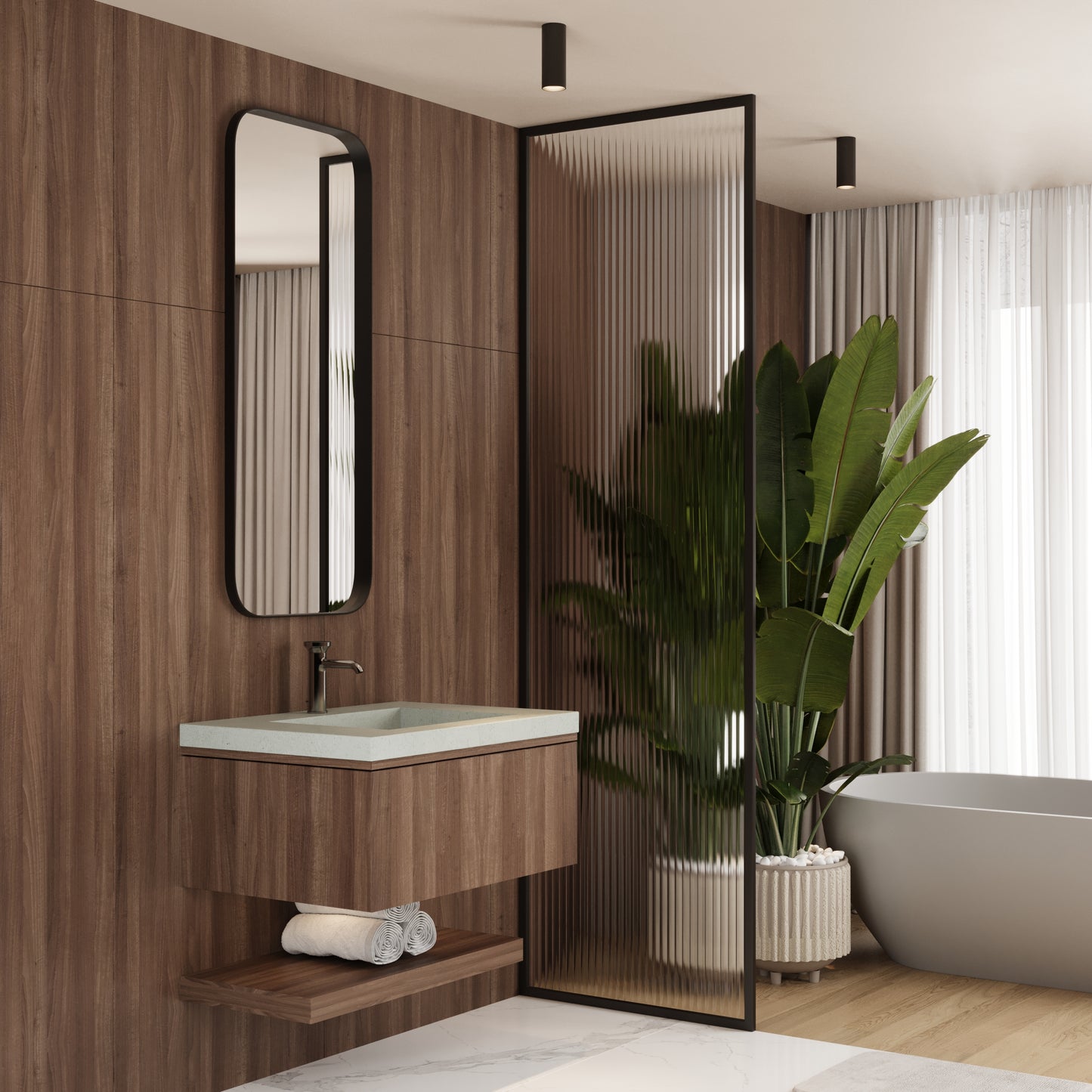 Single Ramp Vanity Top Sink // KOMPLETT Collection