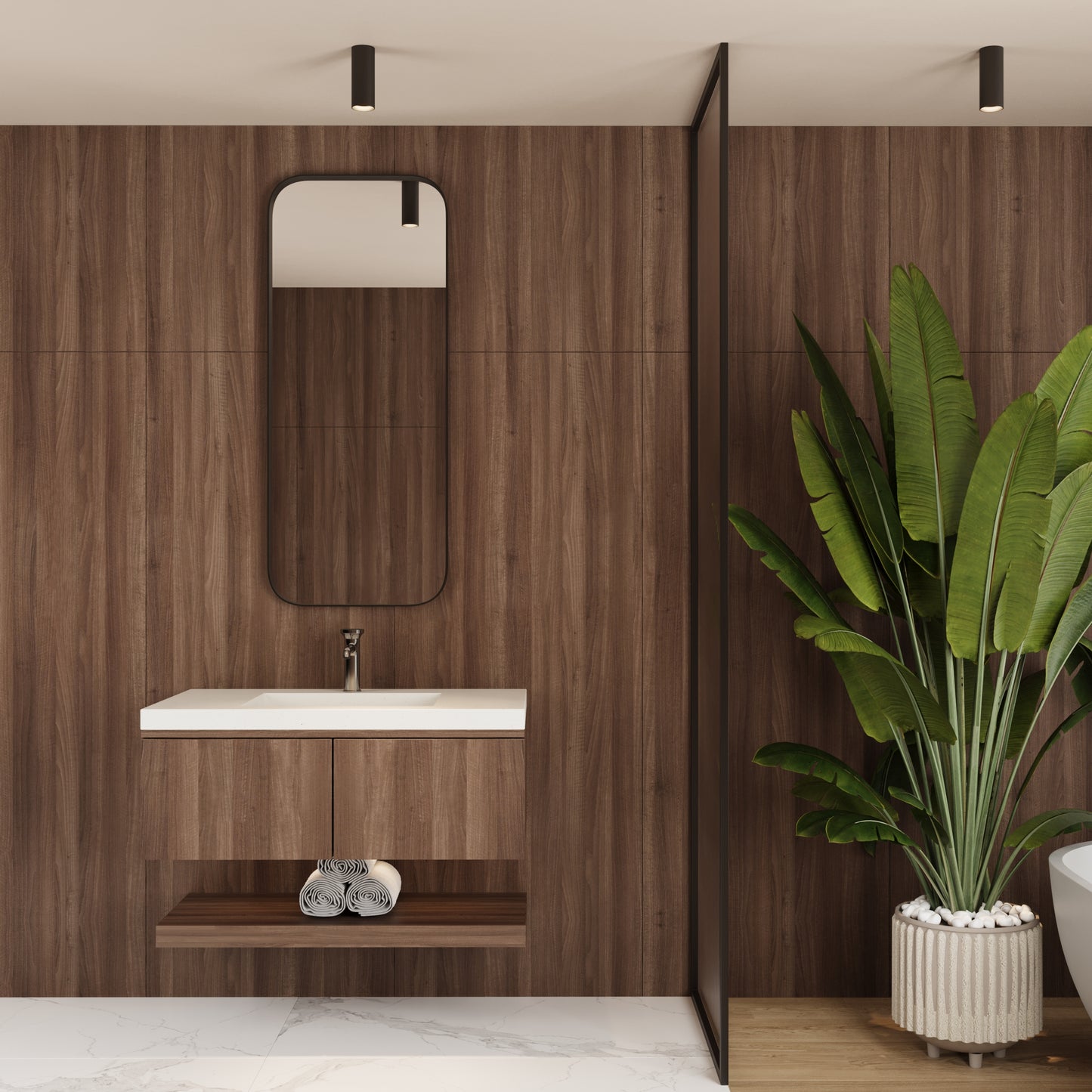 Single Ramp Vanity Top Sink // KOMPLETT Collection