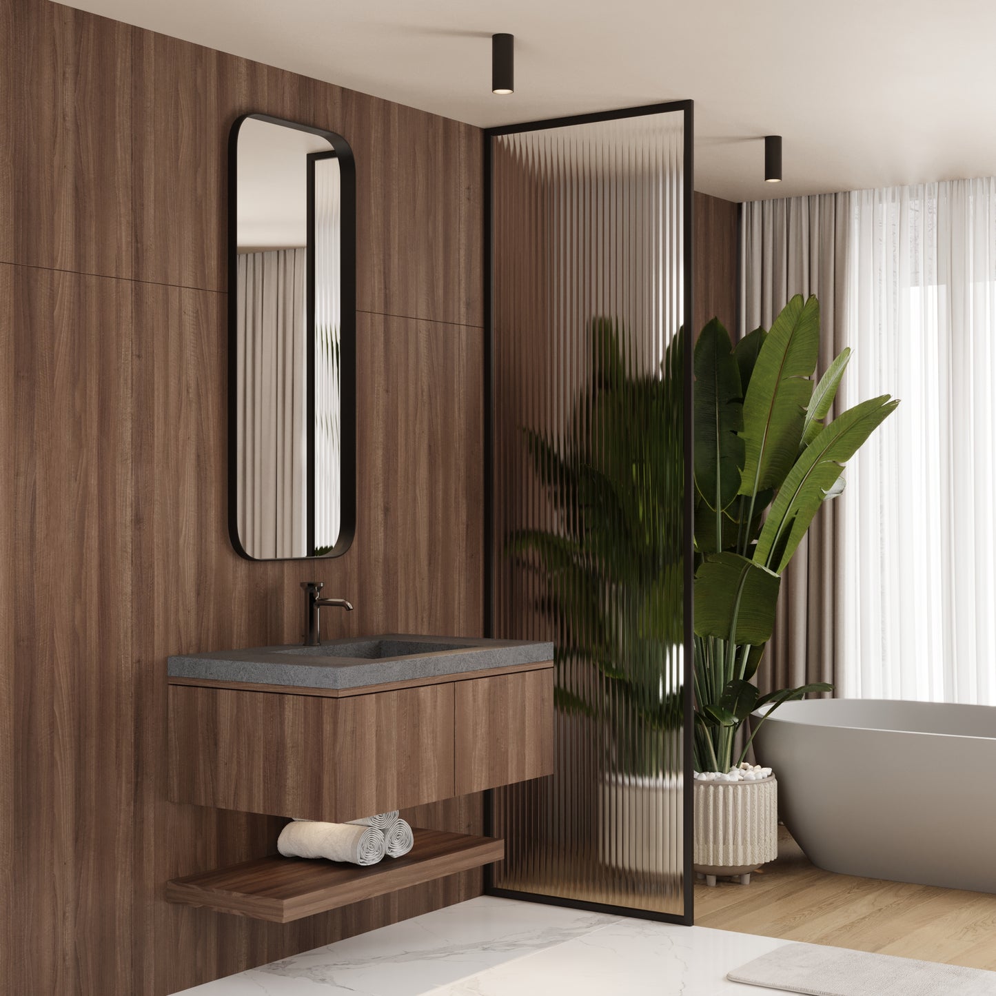 Single Ramp Vanity Top Sink // KOMPLETT Collection