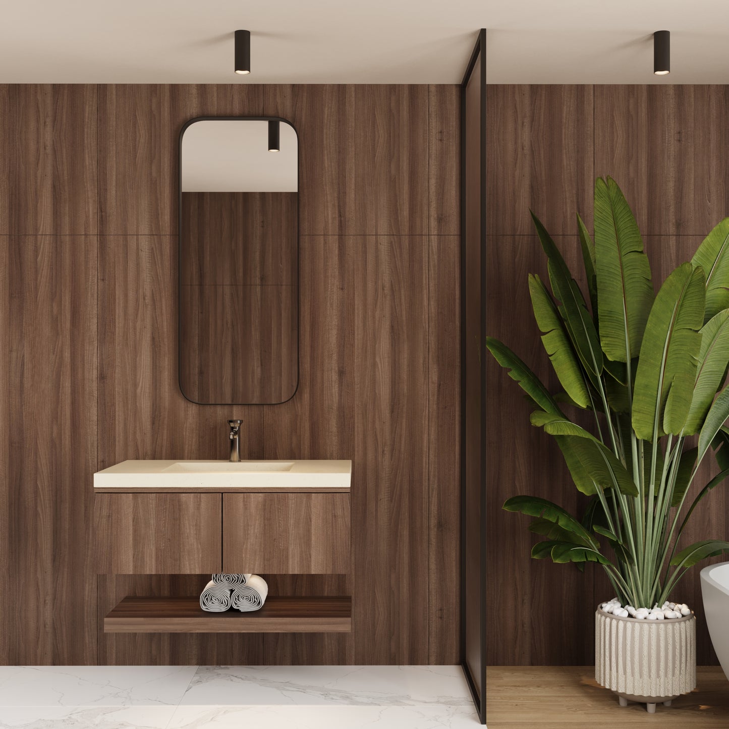 Single Ramp Vanity Top Sink // KOMPLETT Collection