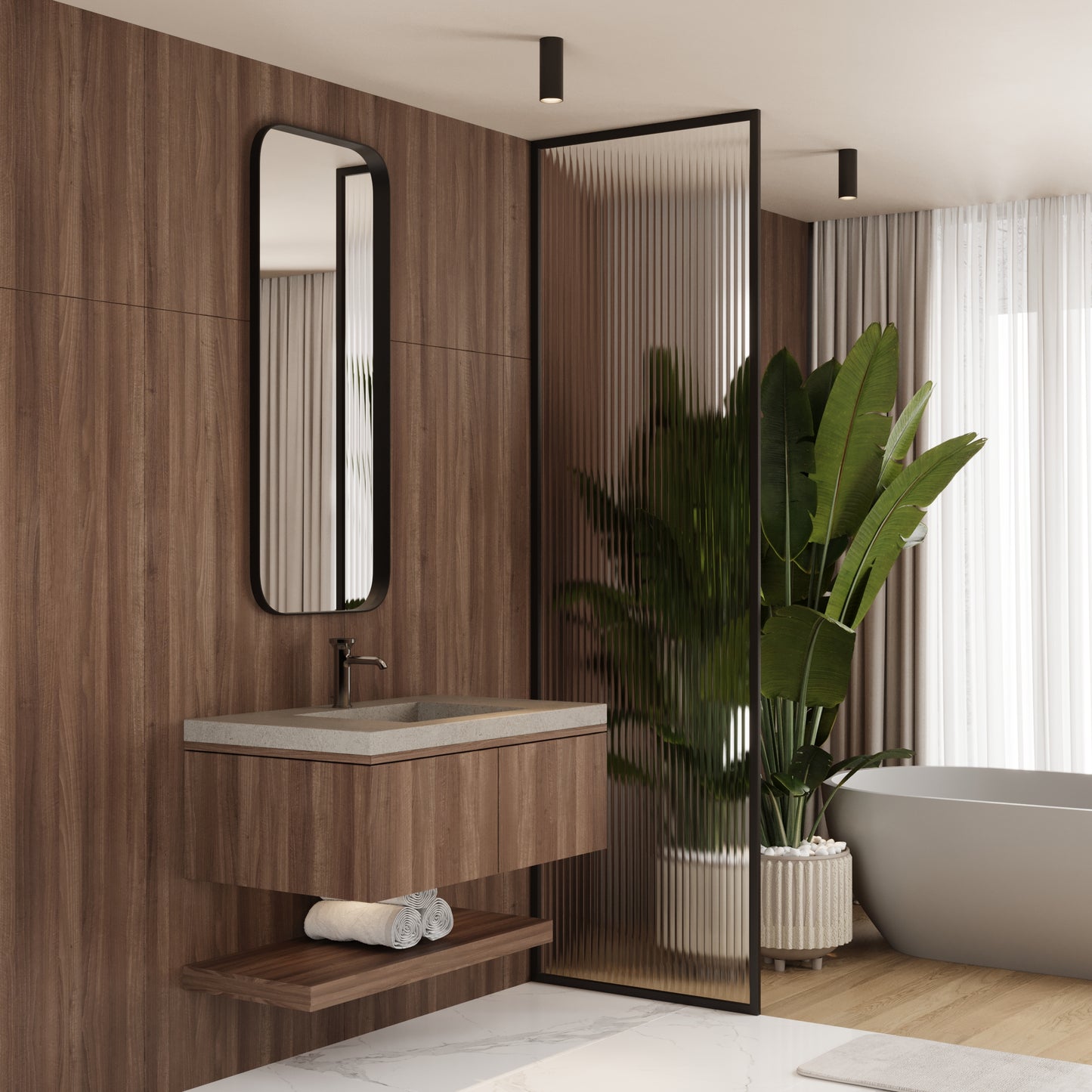 Single Ramp Vanity Top Sink // KOMPLETT Collection