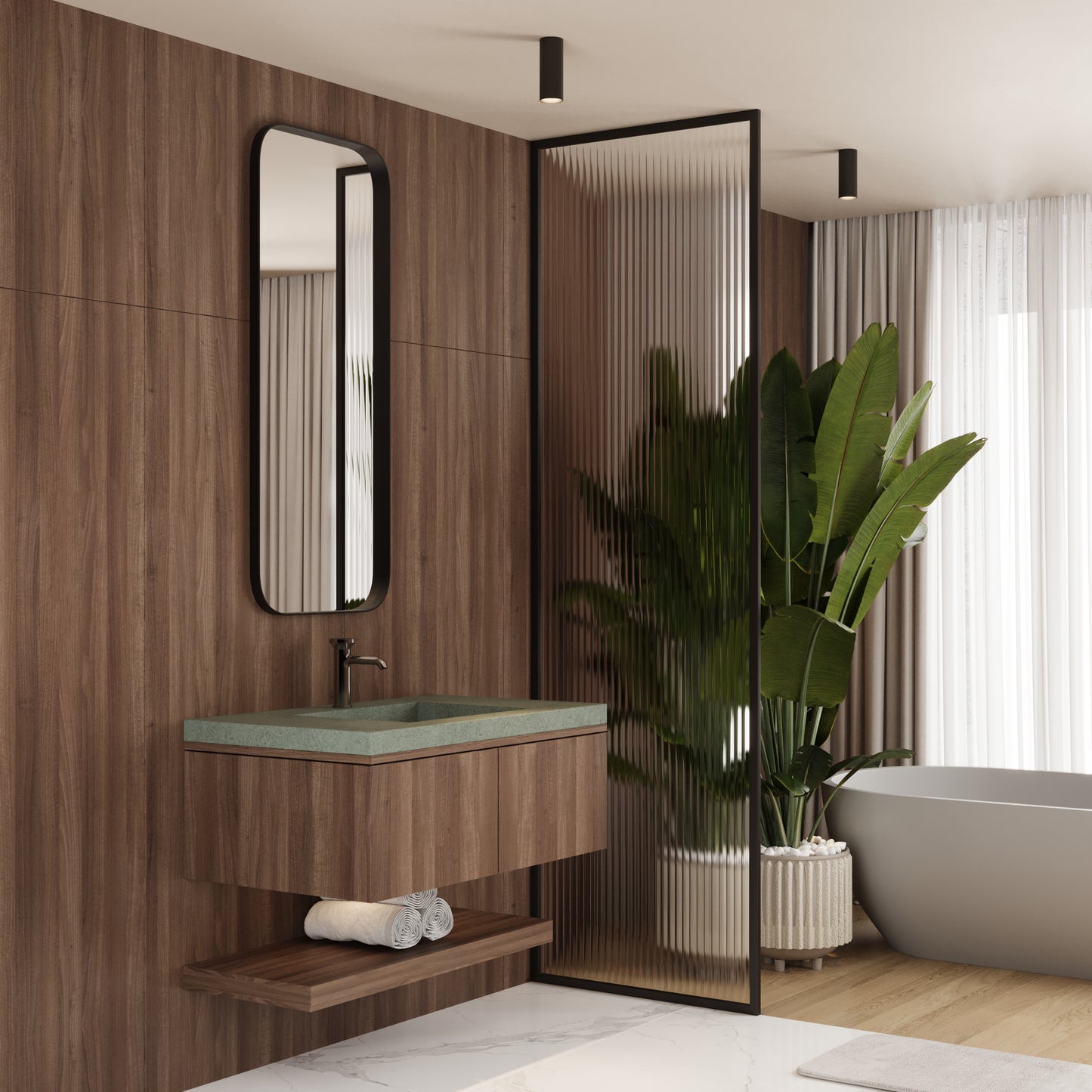 Single Ramp Vanity Top Sink // KOMPLETT Collection