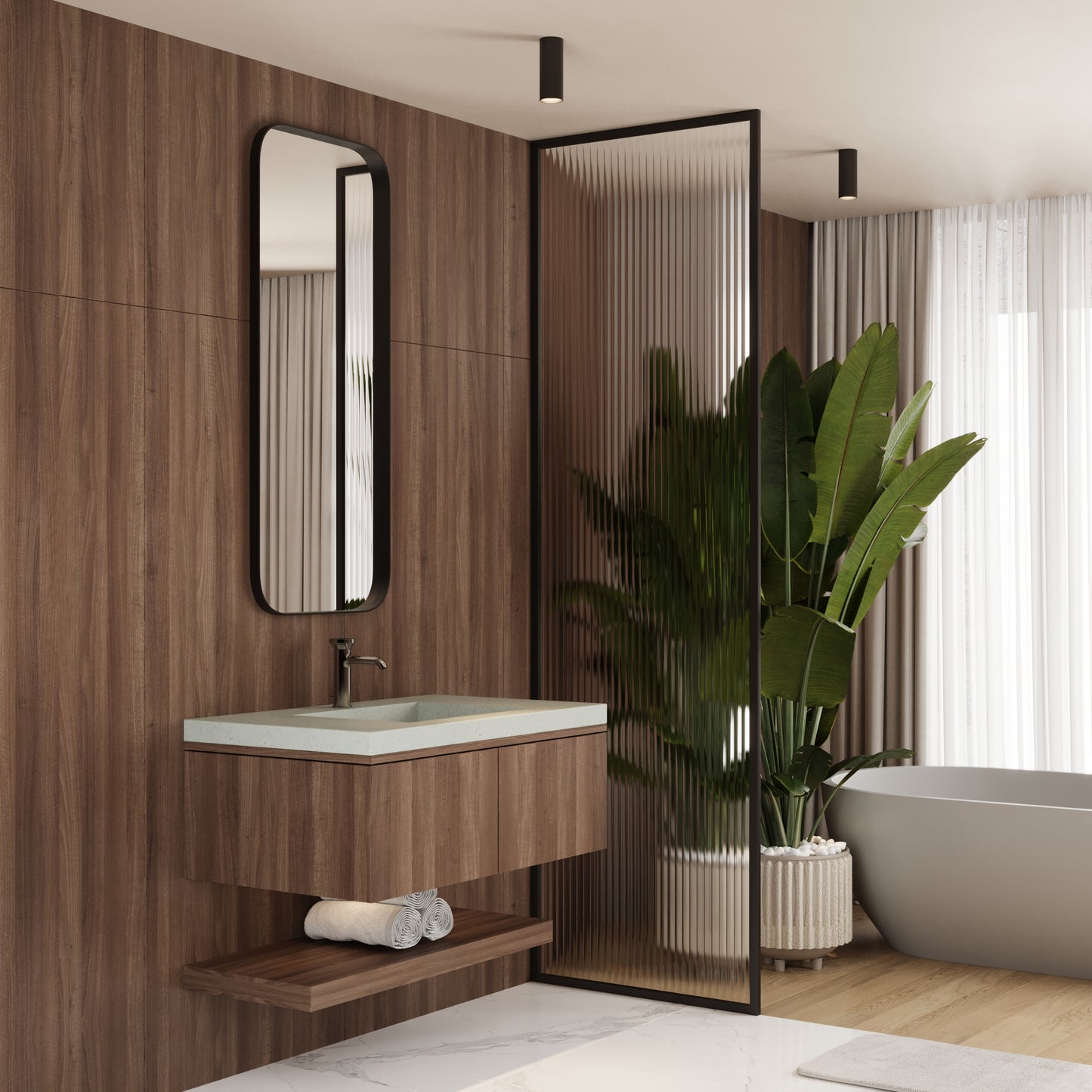 Single Ramp Vanity Top Sink // KOMPLETT Collection
