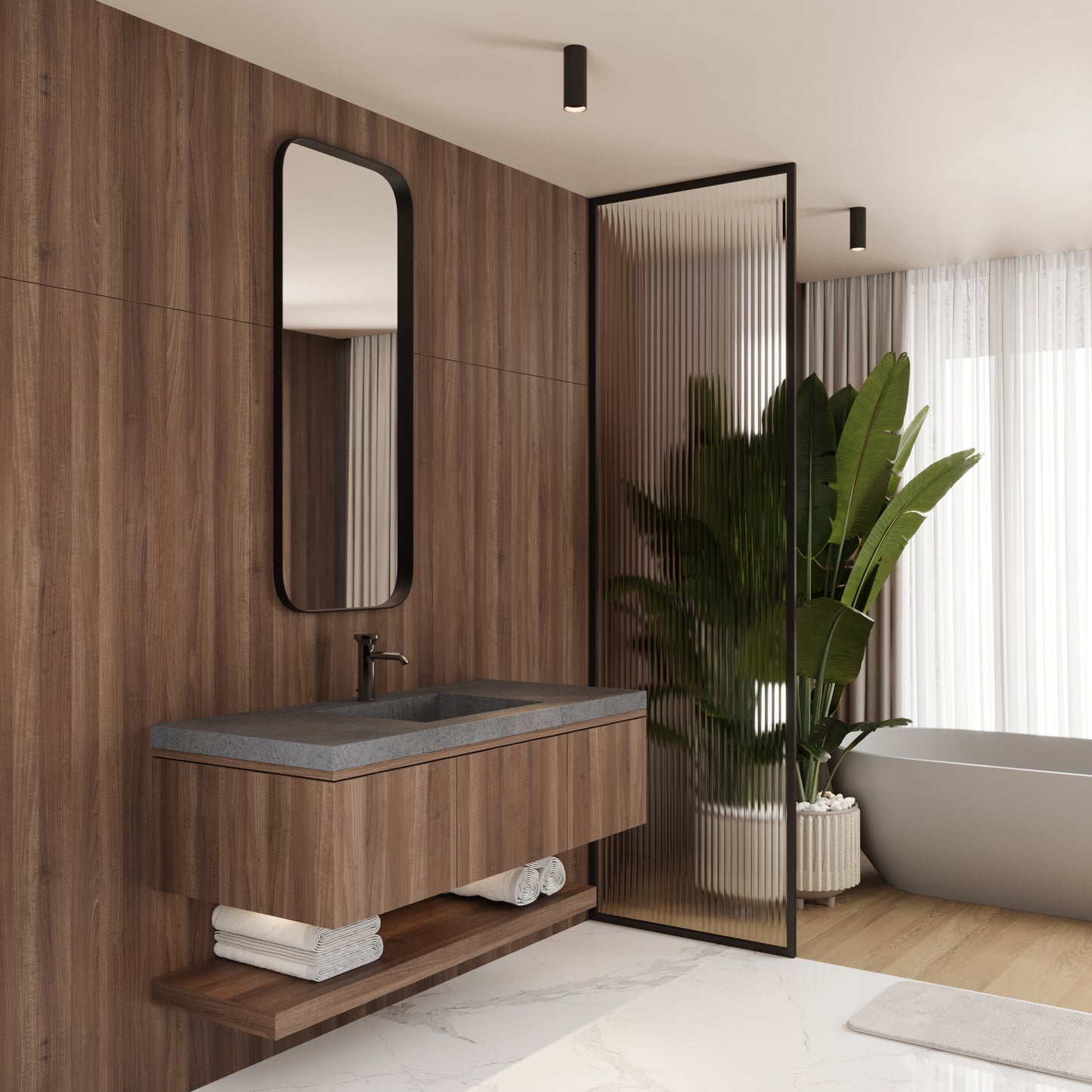 Single Ramp Vanity Top Sink // KOMPLETT Collection