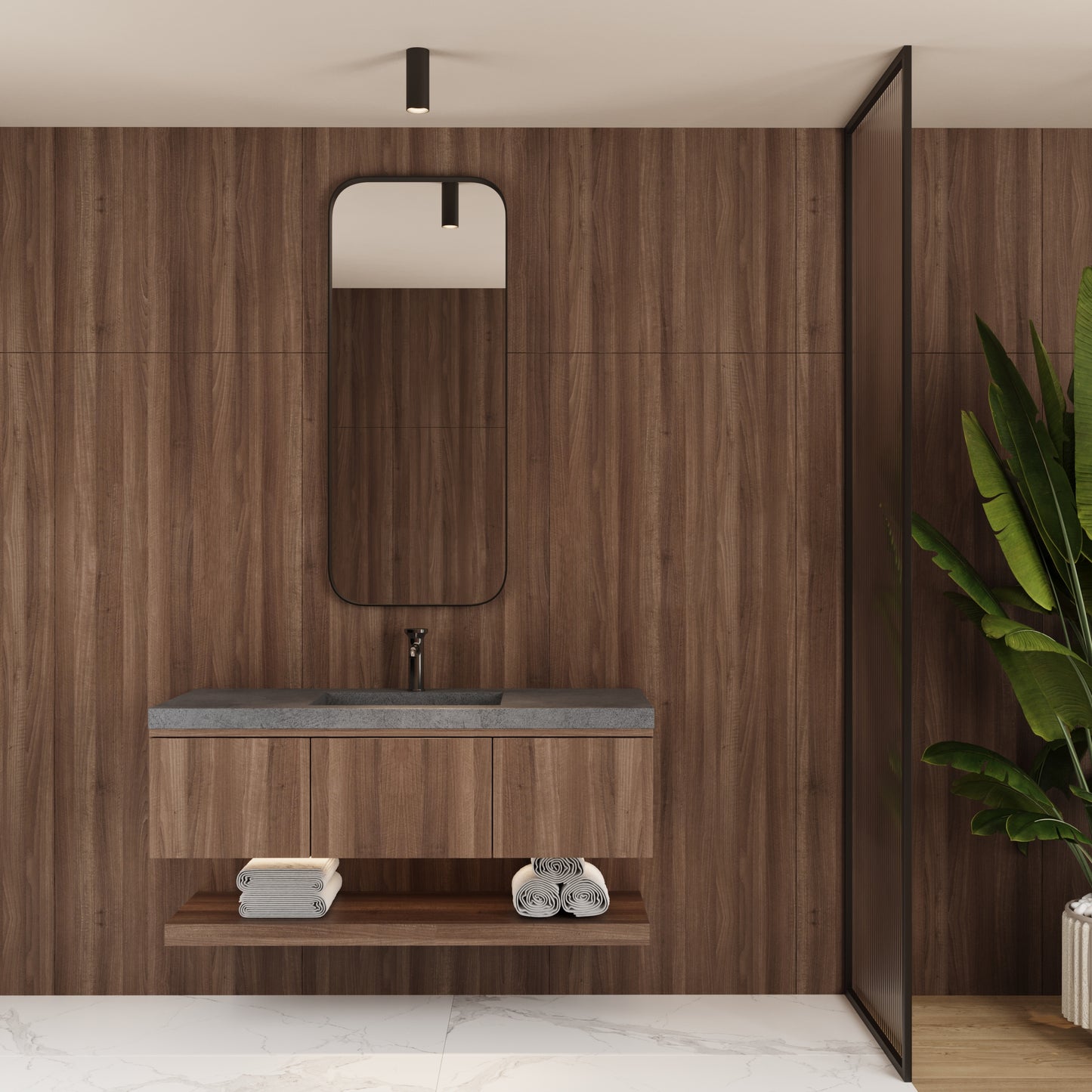 Single Ramp Vanity Top Sink // KOMPLETT Collection