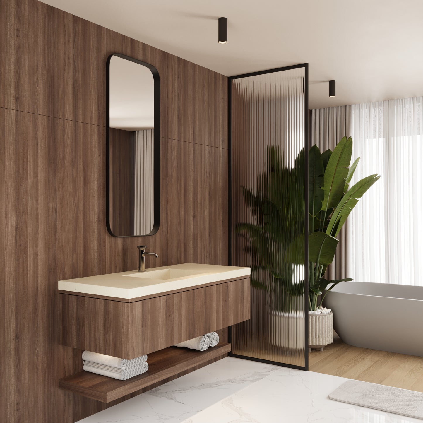 Single Ramp Vanity Top Sink // KOMPLETT Collection