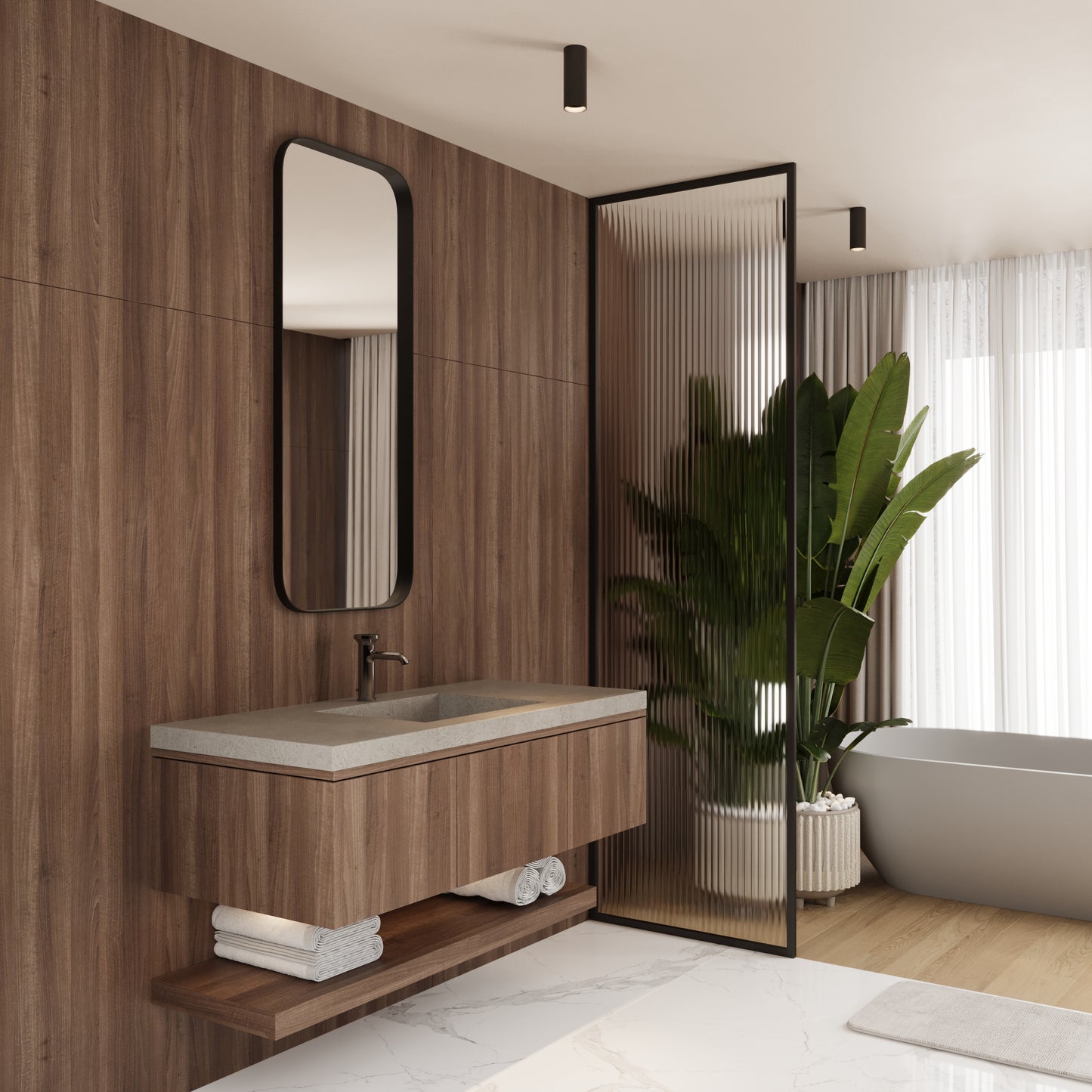 Single Ramp Vanity Top Sink // KOMPLETT Collection