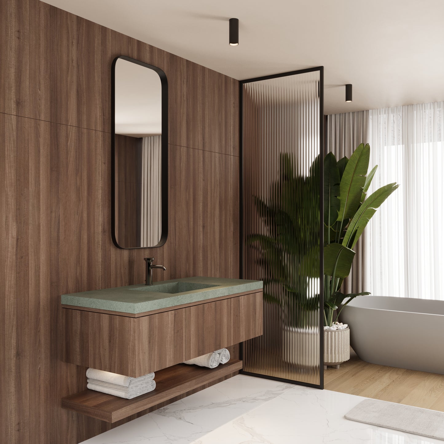 Single Ramp Vanity Top Sink // KOMPLETT Collection