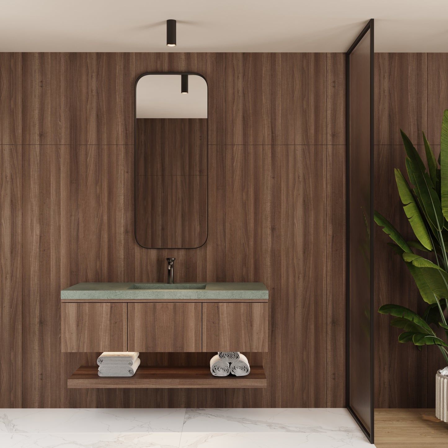 Single Ramp Vanity Top Sink // KOMPLETT Collection