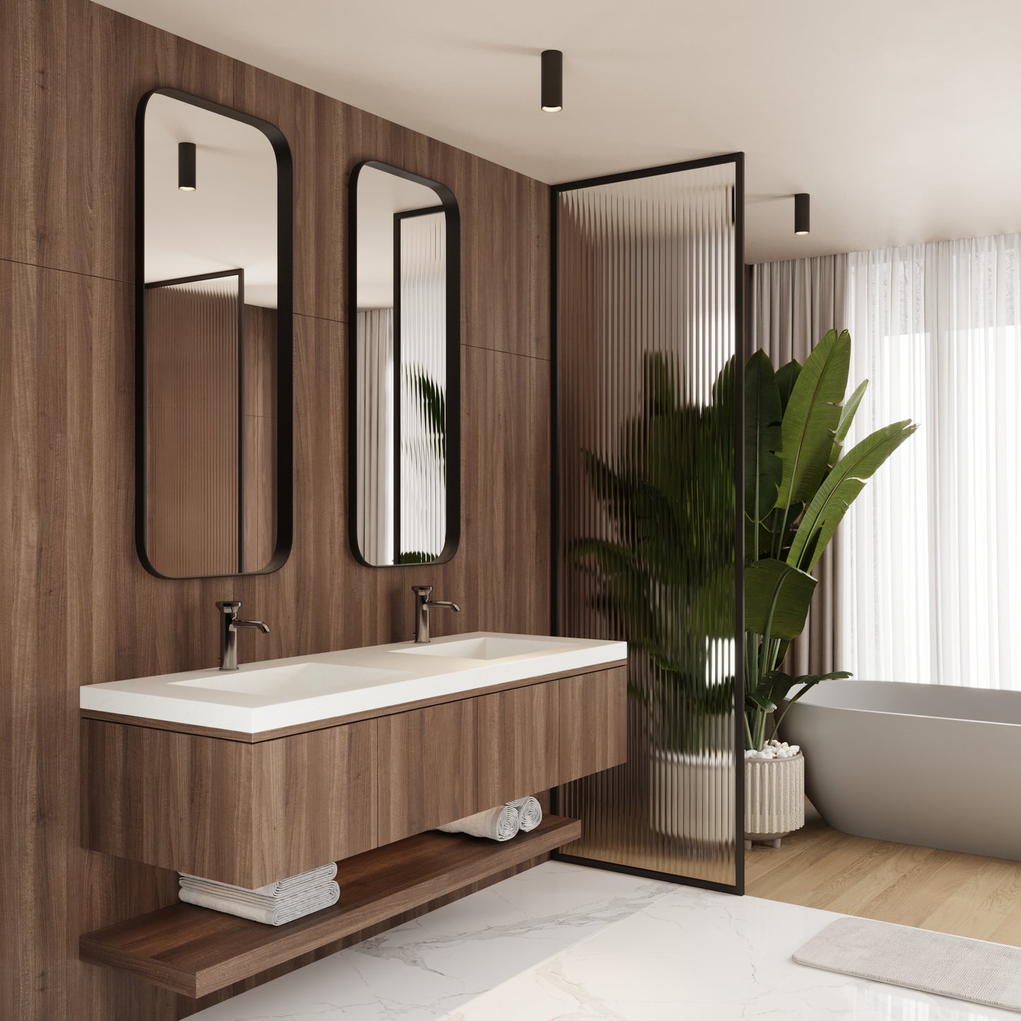 Double Ramp Vanity Top Sink // KOMPLETT Collection