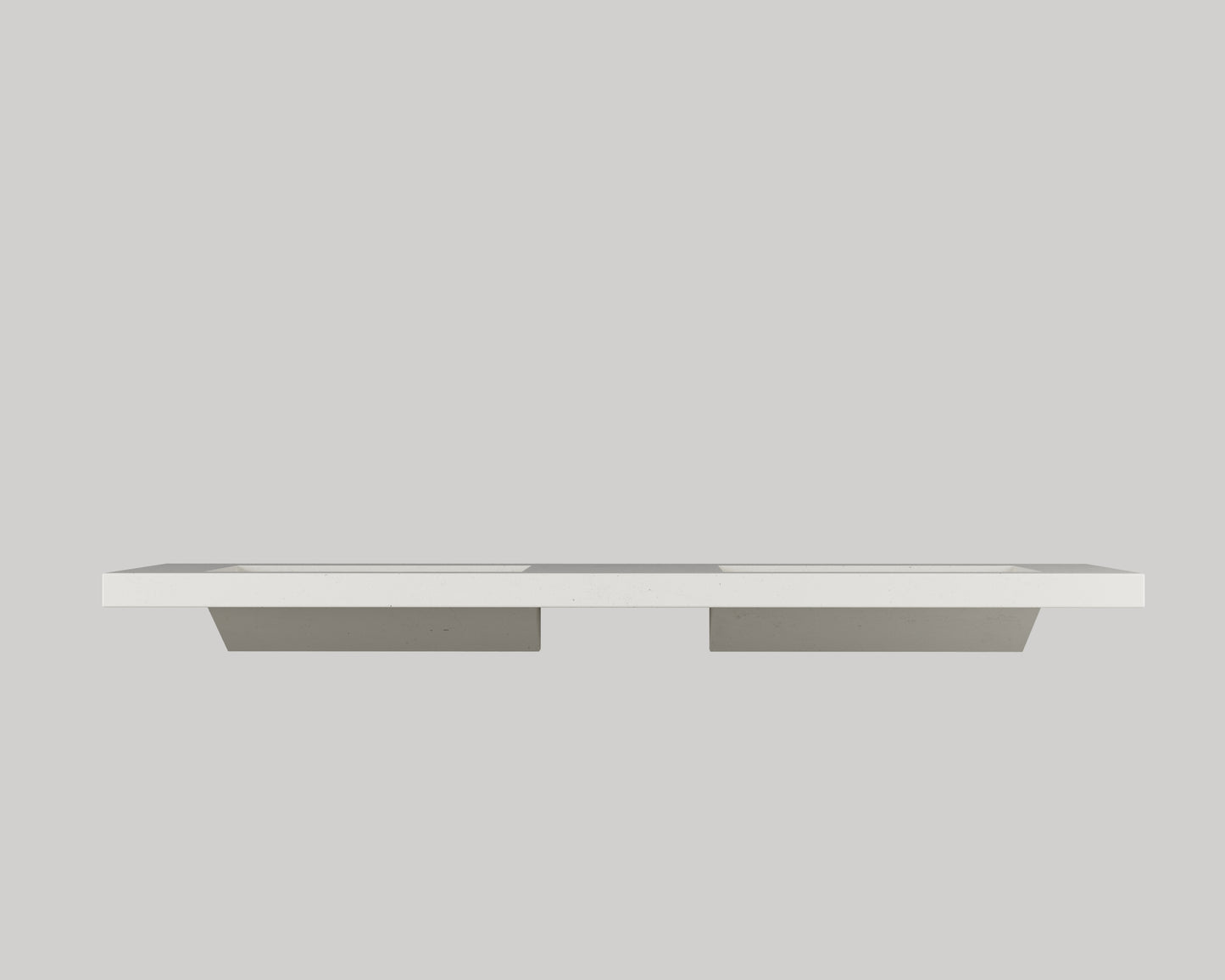 Double Ramp Vanity Top Sink // KOMPLETT Collection