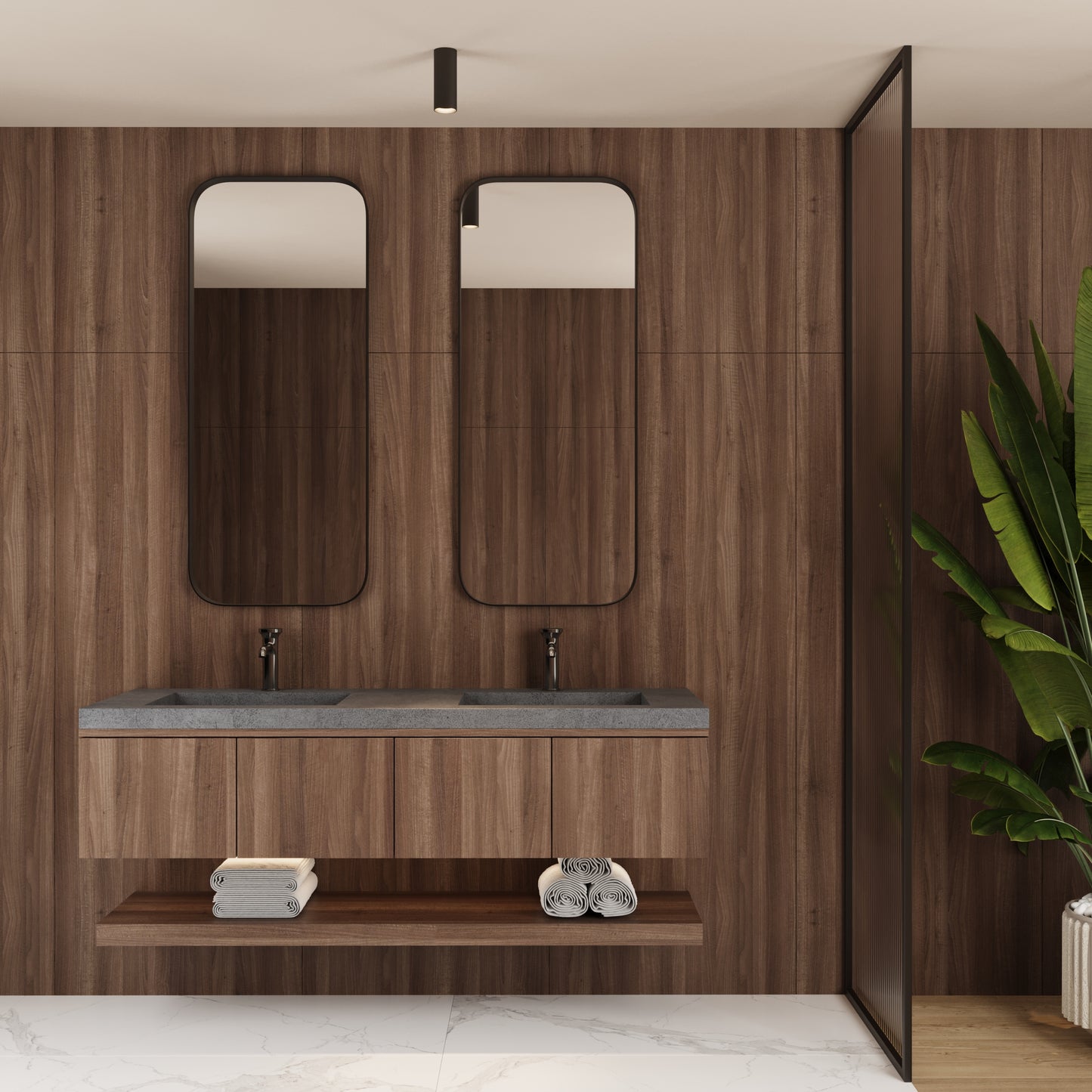 Double Ramp Vanity Top Sink // KOMPLETT Collection