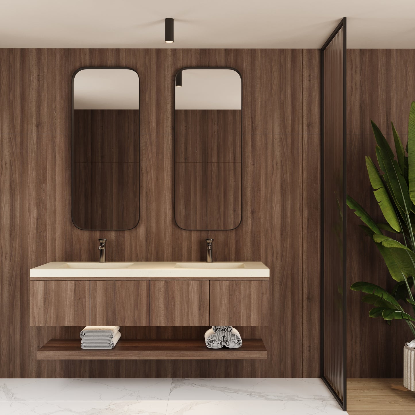 Double Ramp Vanity Top Sink // KOMPLETT Collection