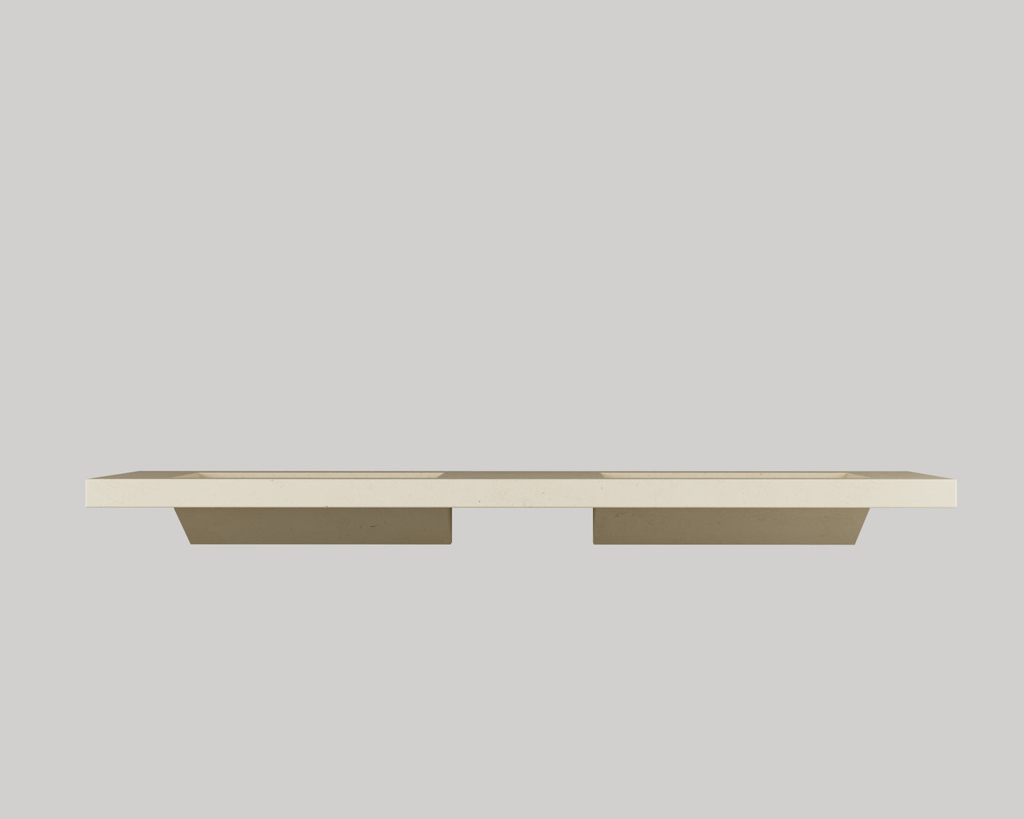 Double Ramp Vanity Top Sink // KOMPLETT Collection