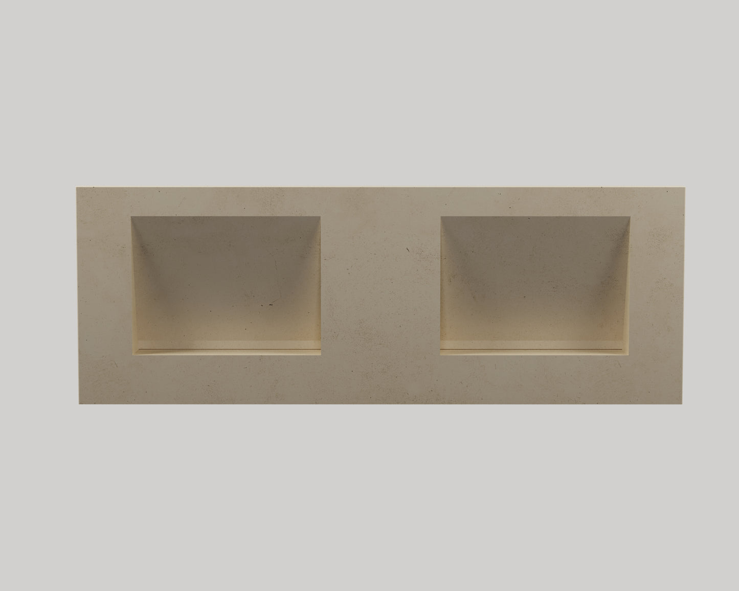 Double Ramp Vanity Top Sink // KOMPLETT Collection