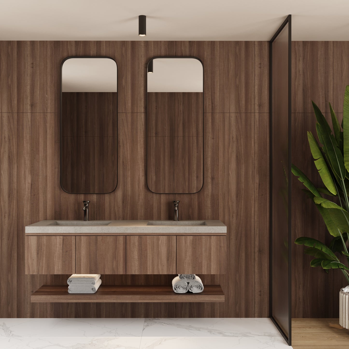 Double Ramp Vanity Top Sink // KOMPLETT Collection