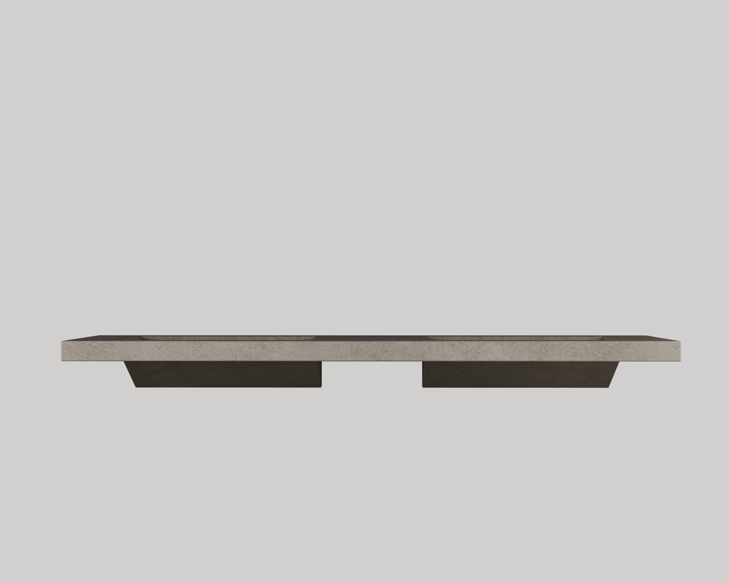 Double Ramp Vanity Top Sink // KOMPLETT Collection