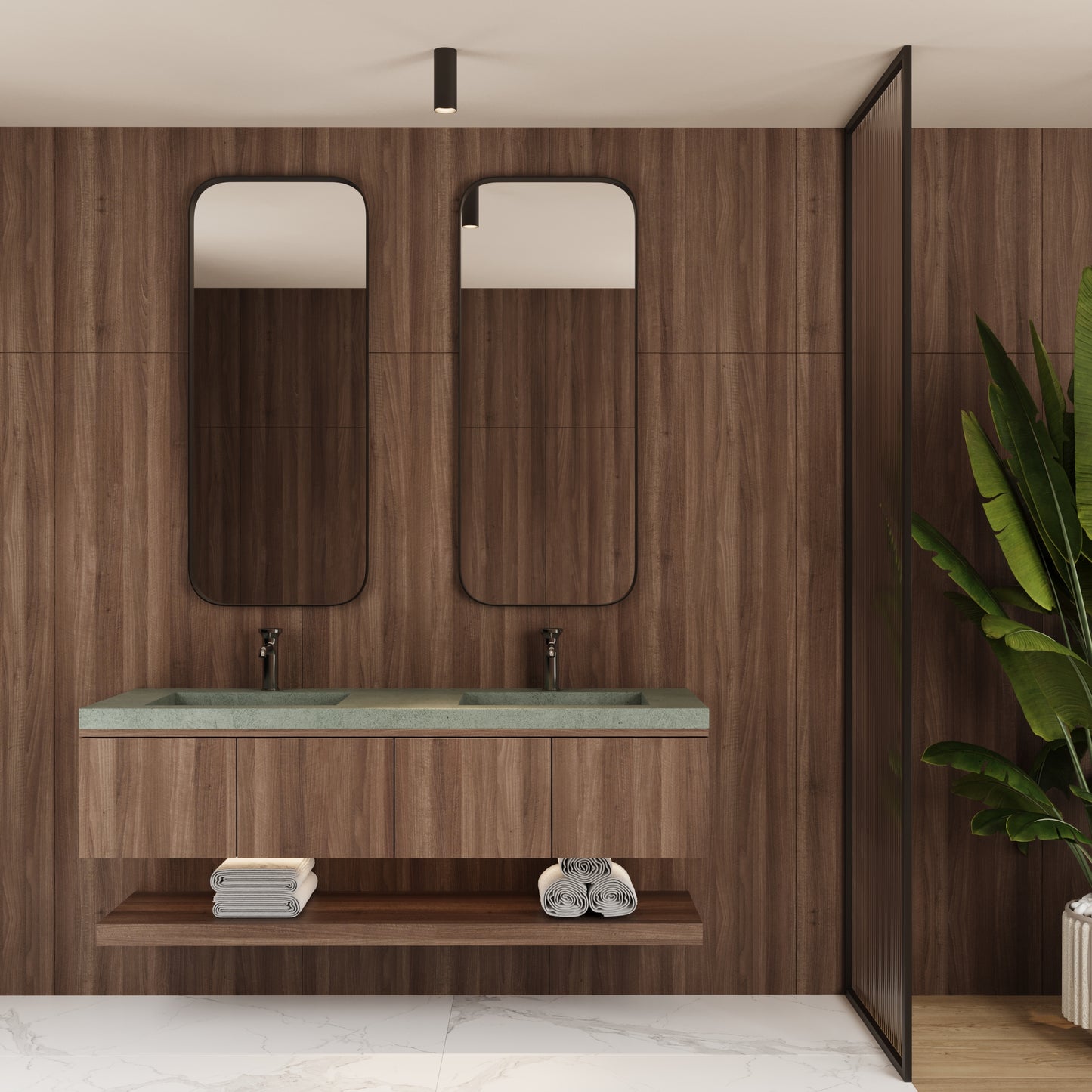 Double Ramp Vanity Top Sink // KOMPLETT Collection