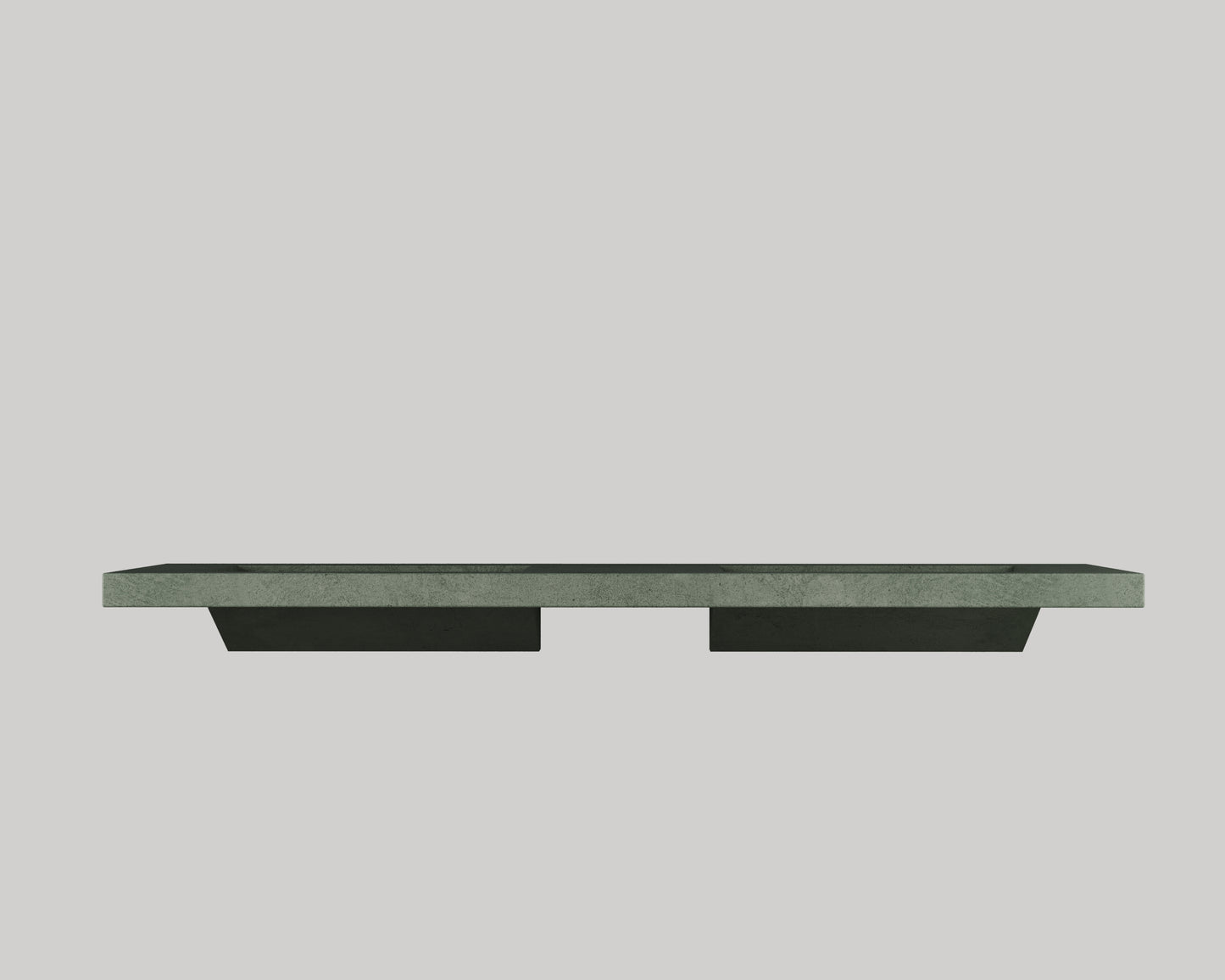 Double Ramp Vanity Top Sink // KOMPLETT Collection