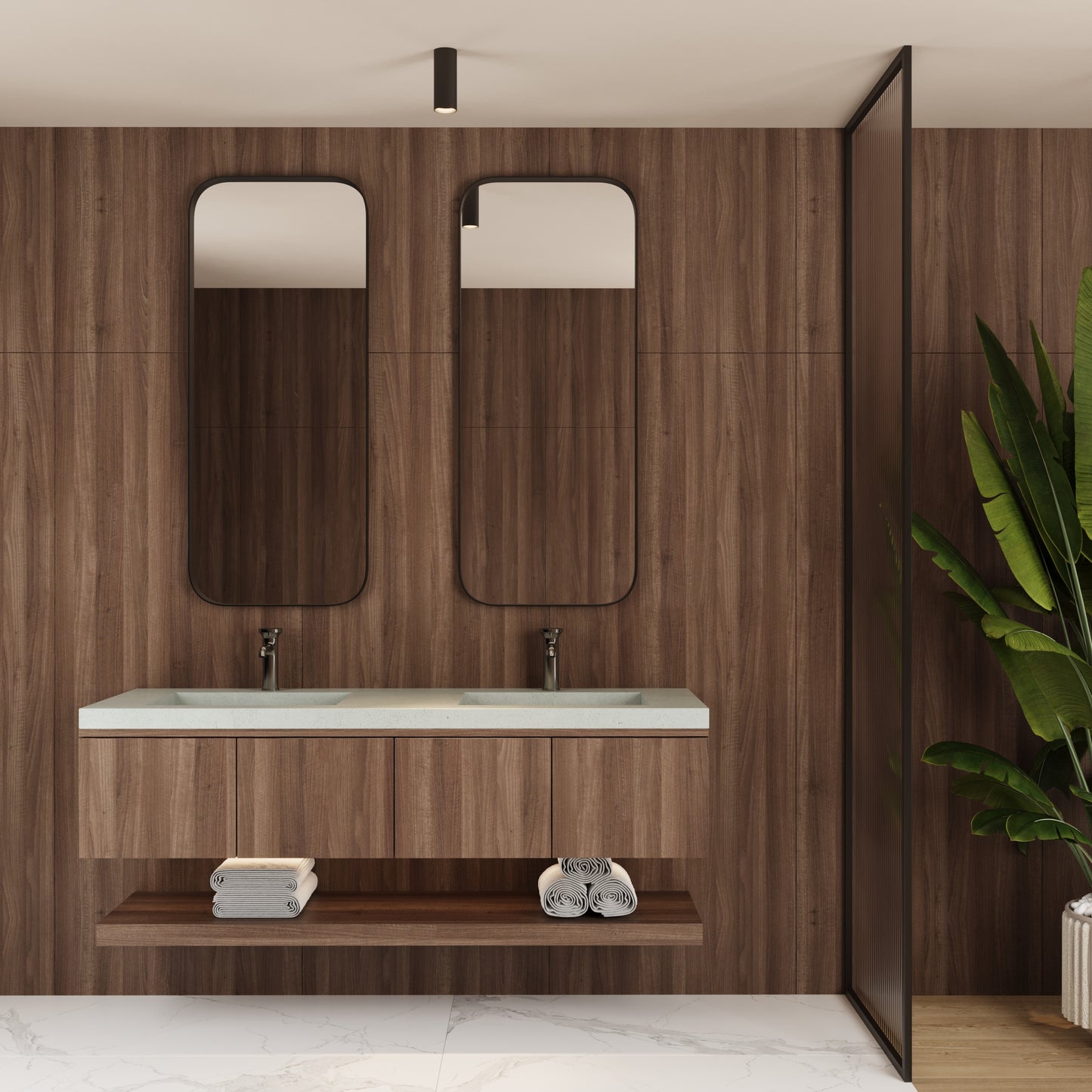 Double Ramp Vanity Top Sink // KOMPLETT Collection
