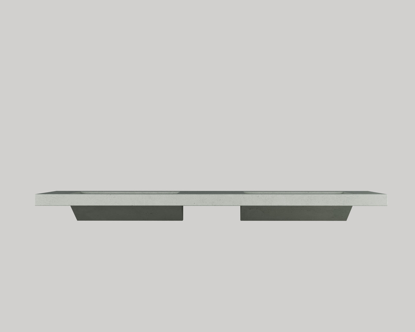Double Ramp Vanity Top Sink // KOMPLETT Collection
