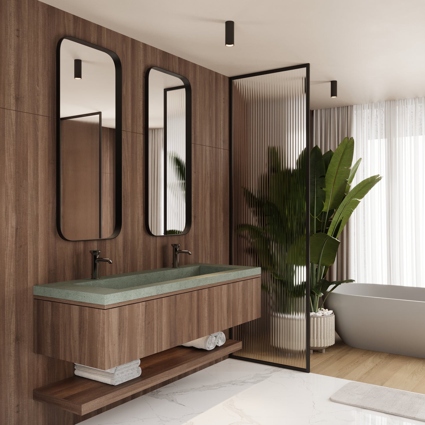 Single Ramp Vanity Top Sink // KOMPLETT Collection