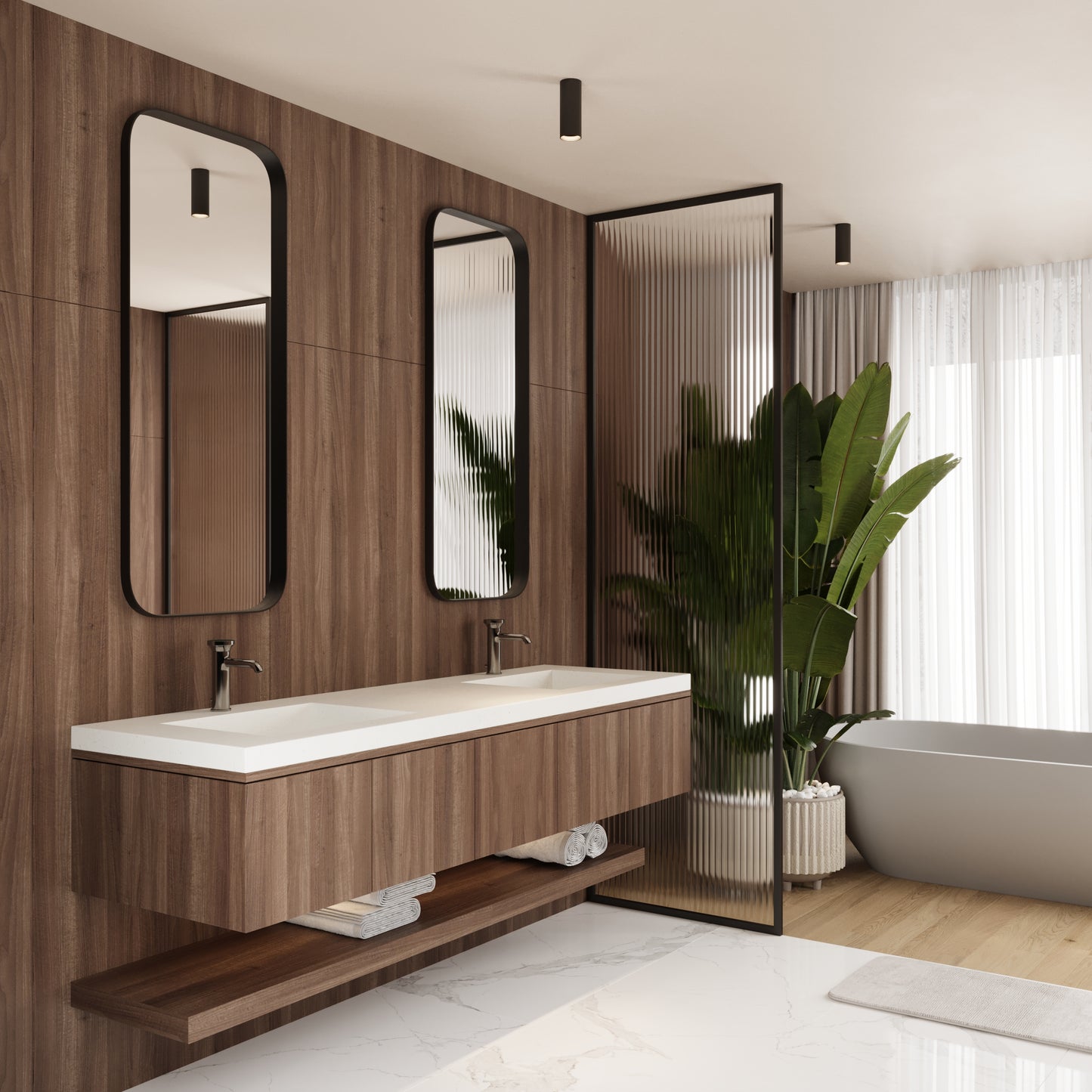 Double Ramp Vanity Top Sink // KOMPLETT Collection