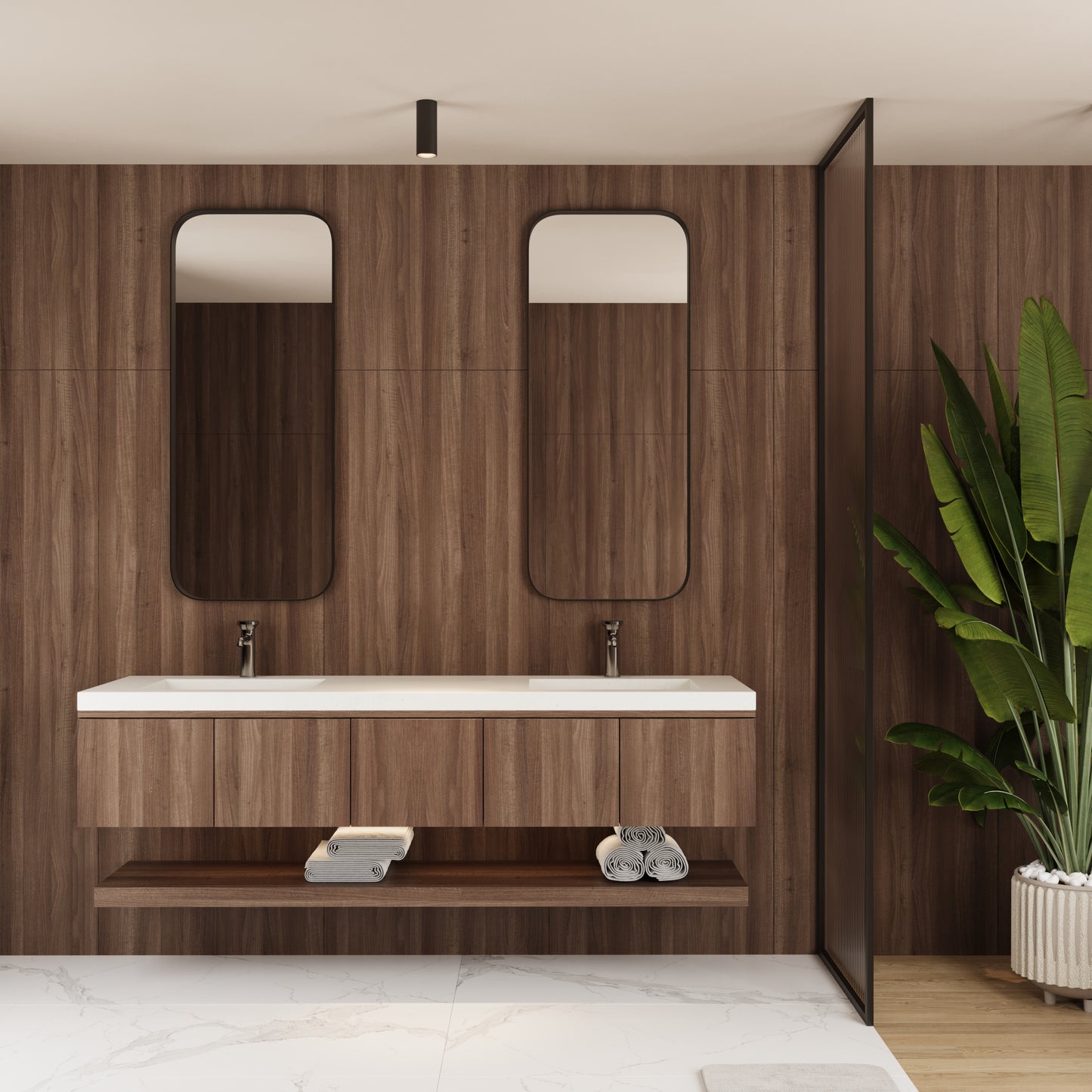 Double Ramp Vanity Top Sink // KOMPLETT Collection