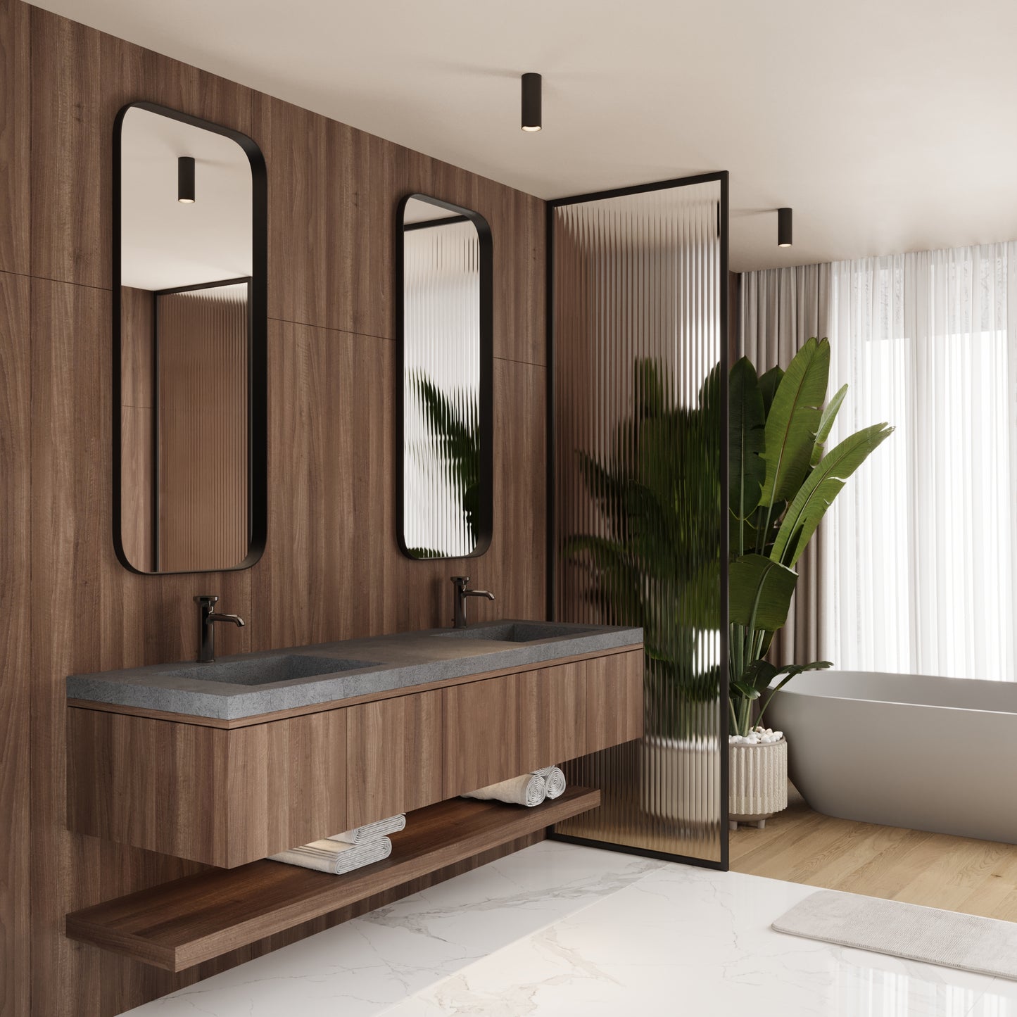 Double Ramp Vanity Top Sink // KOMPLETT Collection