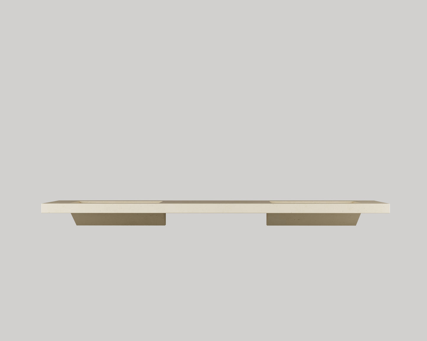 Double Ramp Vanity Top Sink // KOMPLETT Collection