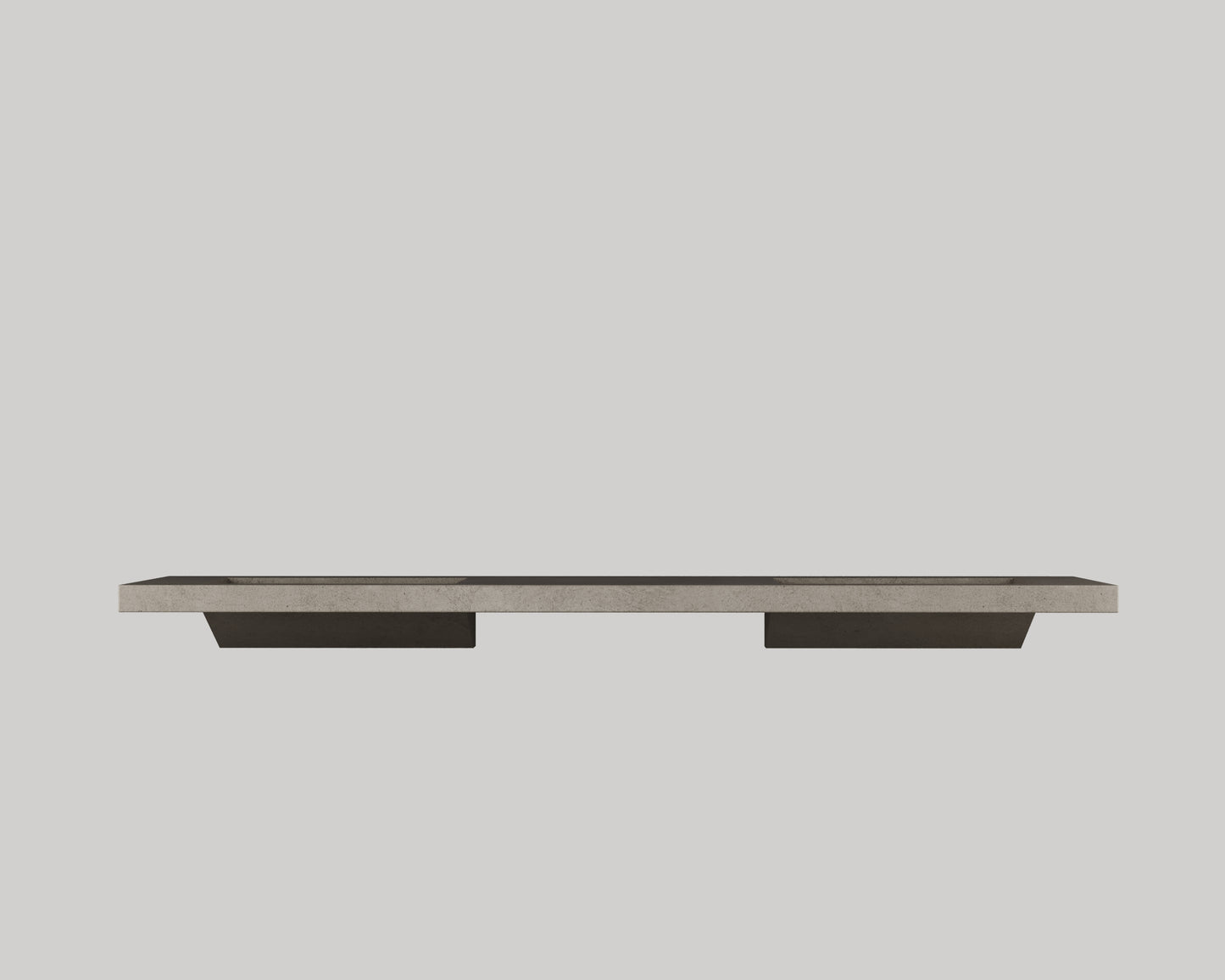 Double Ramp Vanity Top Sink // KOMPLETT Collection