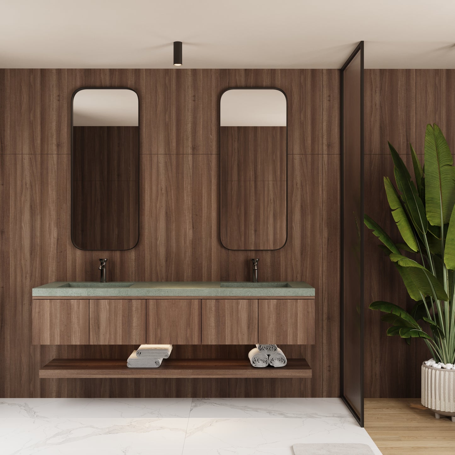 Double Ramp Vanity Top Sink // KOMPLETT Collection