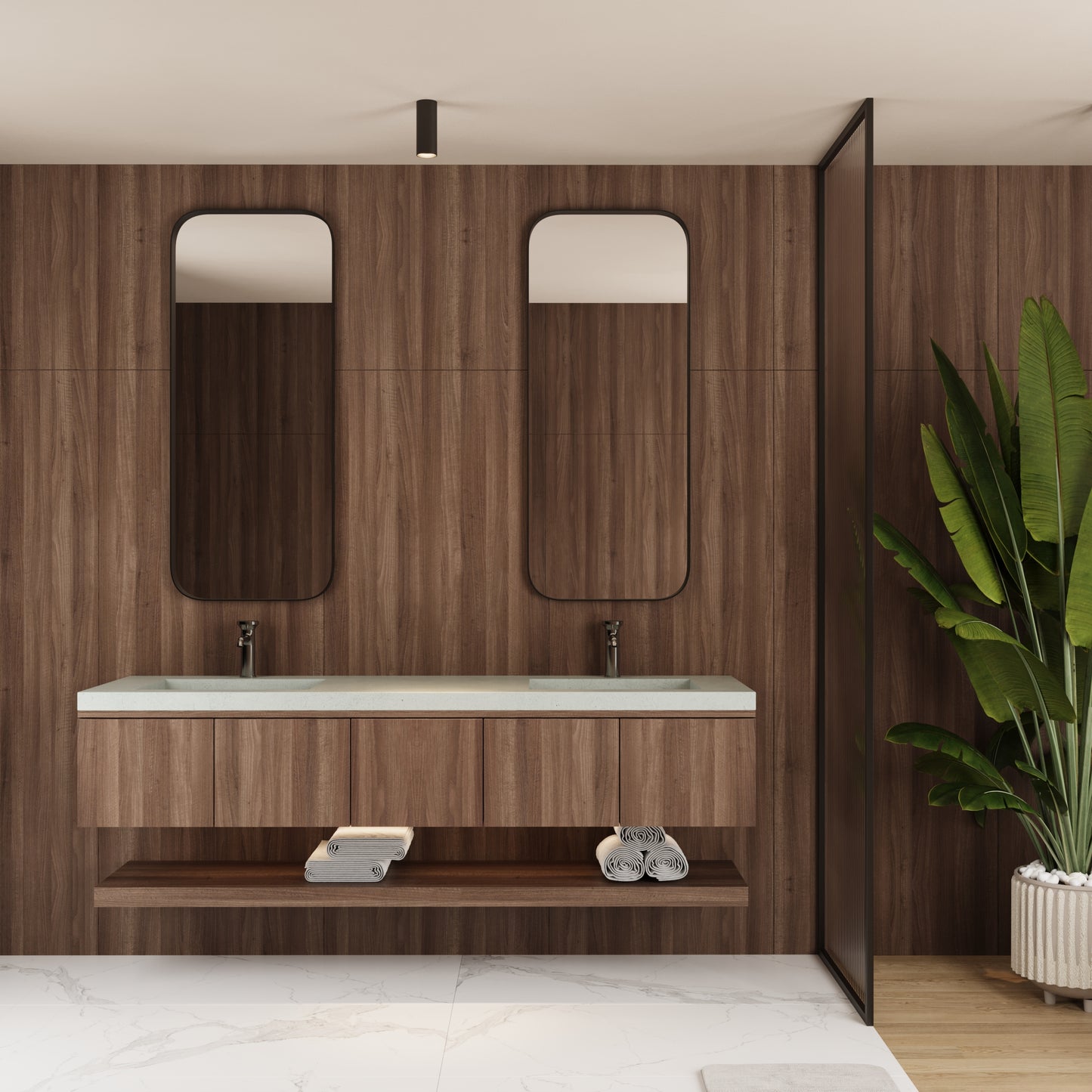Double Ramp Vanity Top Sink // KOMPLETT Collection